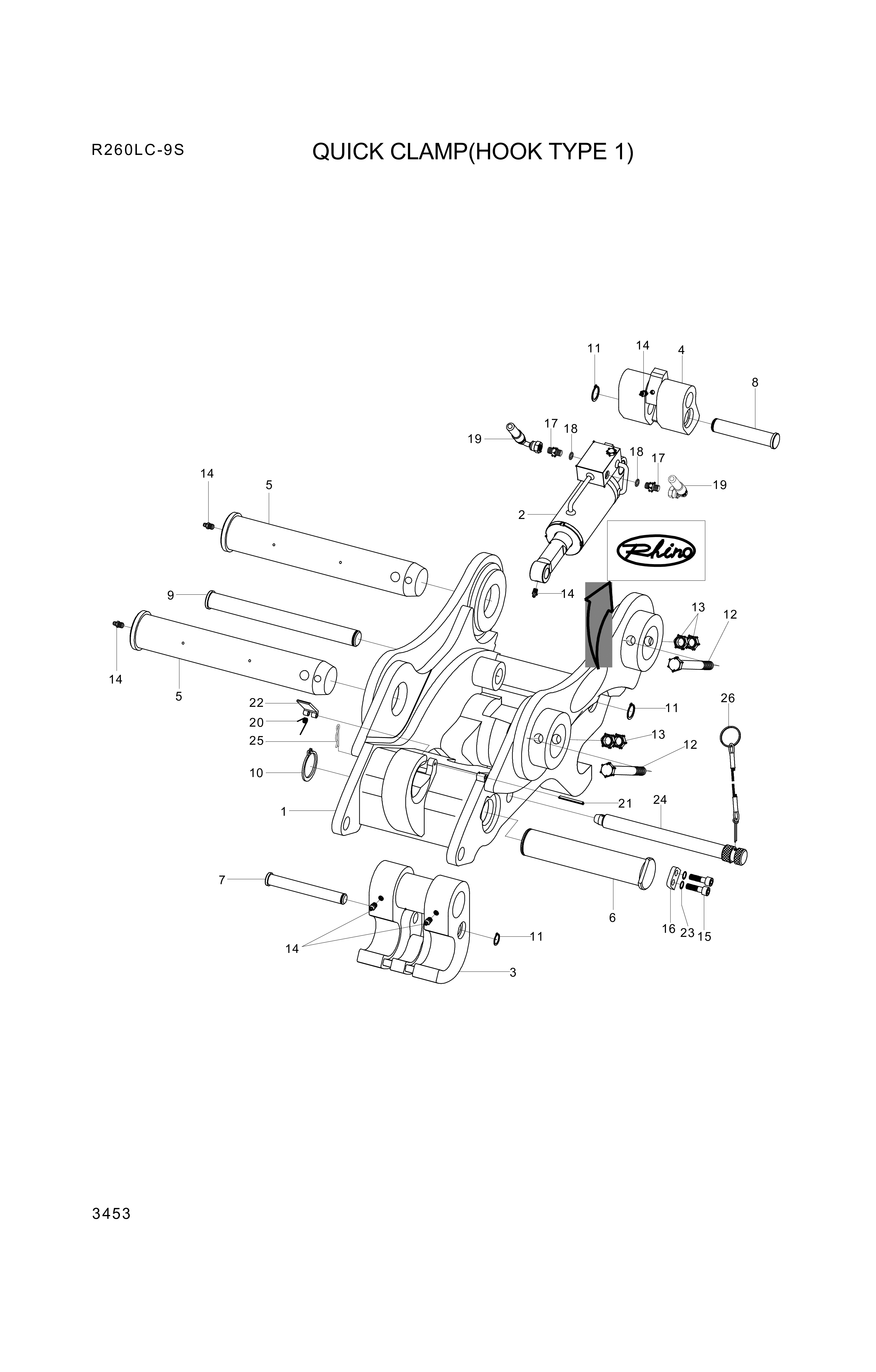 drawing for Hyundai Construction Equipment XKBP-00263 - SPRING (figure 5)