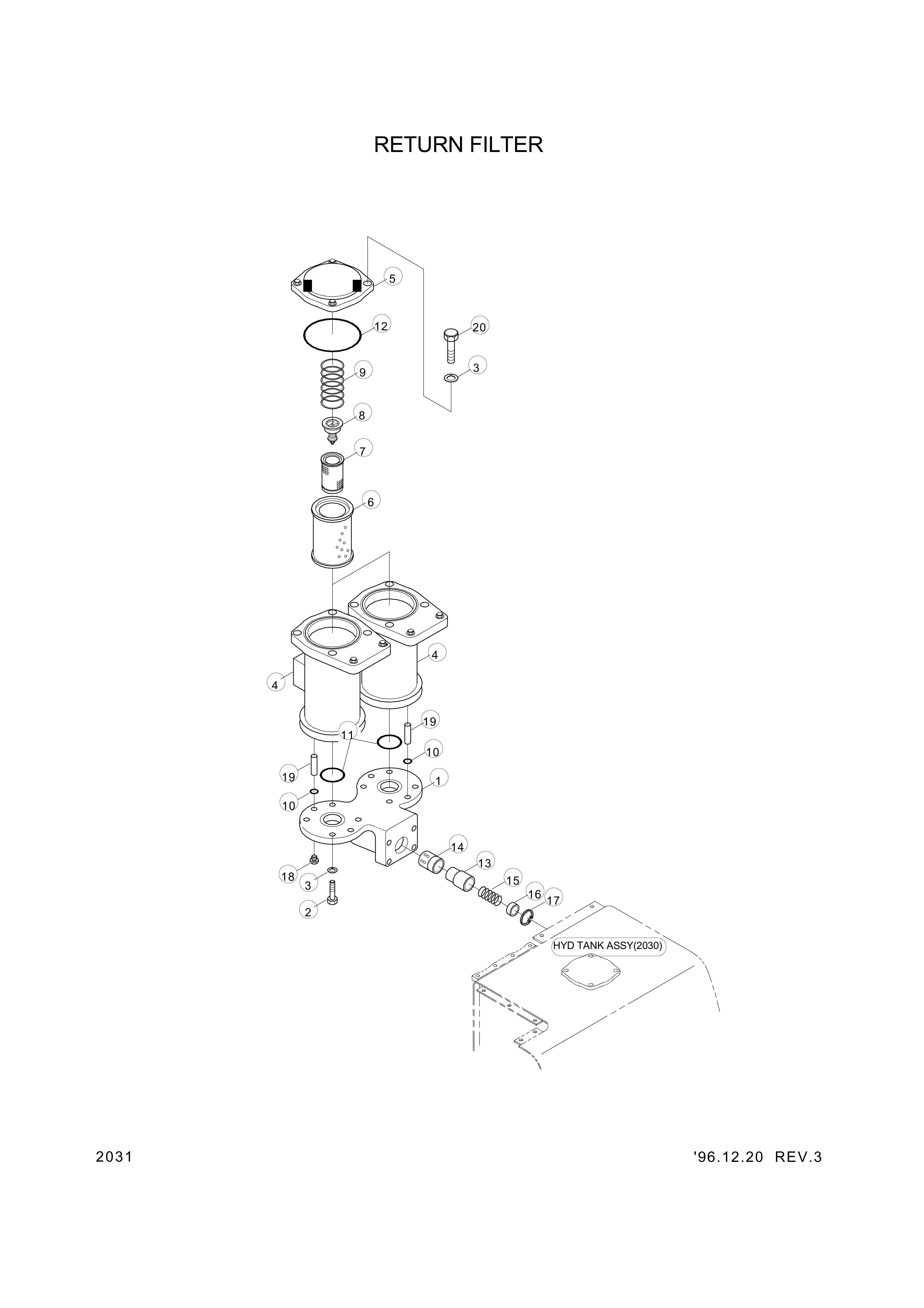 drawing for Hyundai Construction Equipment XKAG-01020 - SPRING (figure 1)