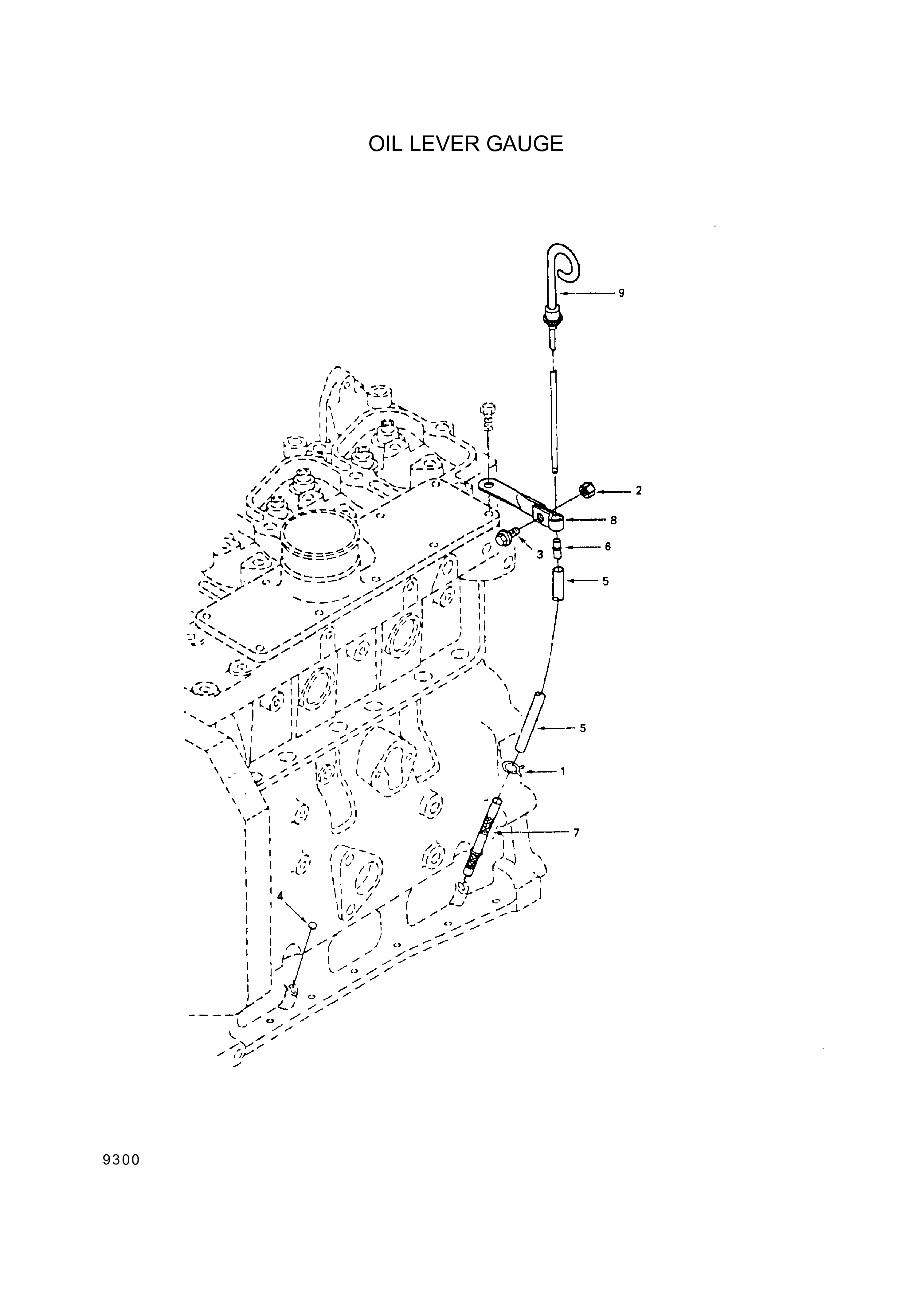 drawing for Hyundai Construction Equipment YUBP-07266 - DIPSTICK ASSY (figure 5)