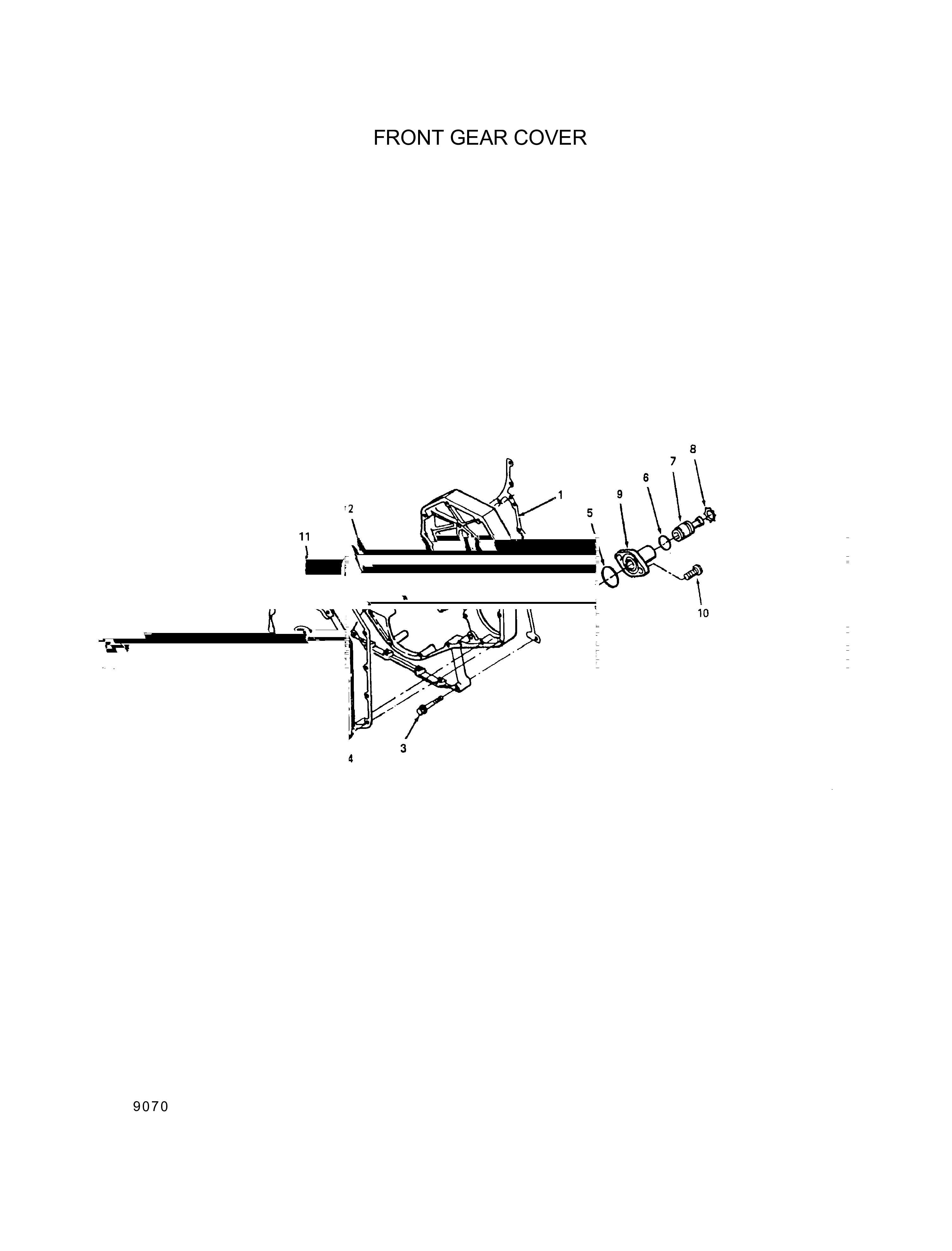 drawing for Hyundai Construction Equipment YUBP-07085 - COVER-GEAR (figure 3)