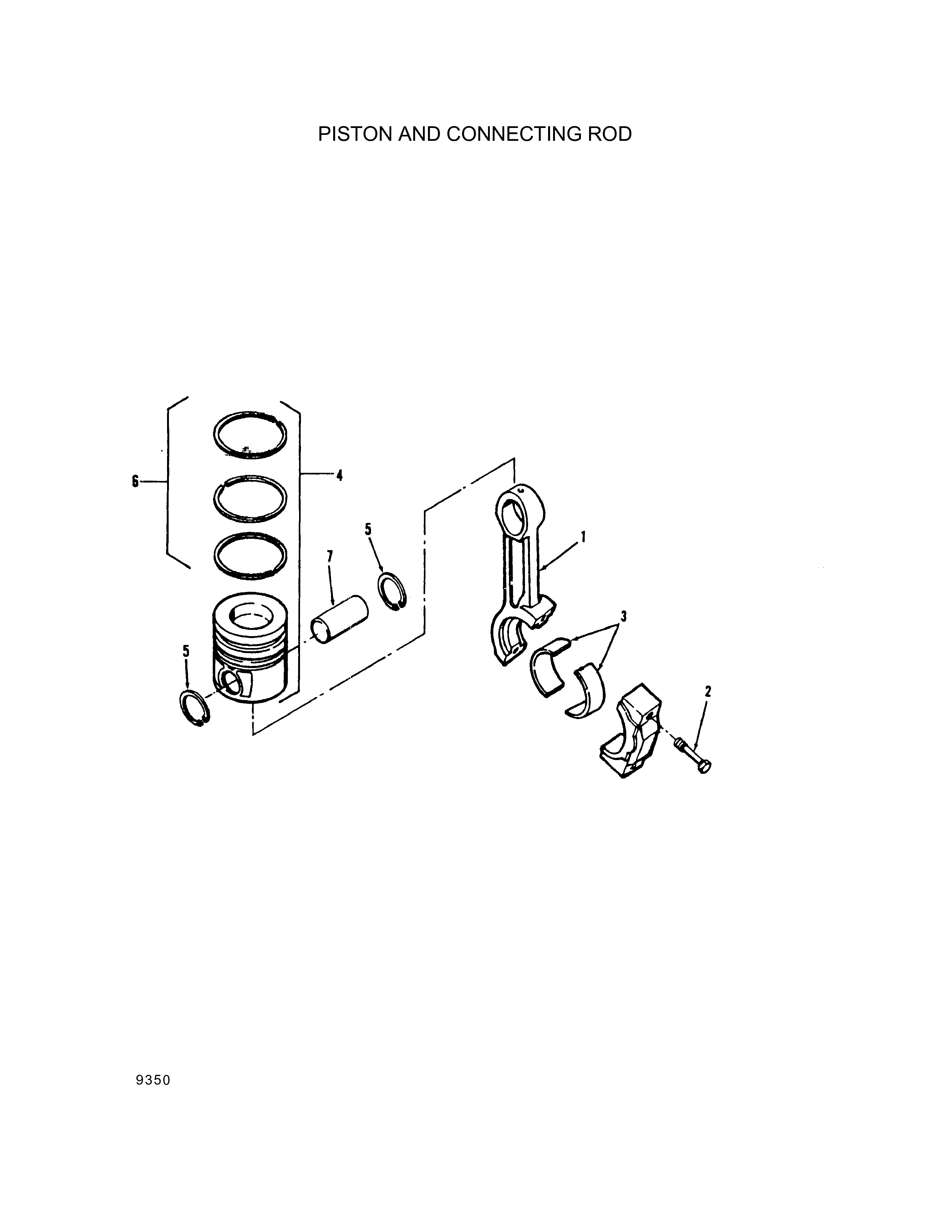 drawing for Hyundai Construction Equipment YUBP-06198 - PISTON KIT-ENG (figure 2)