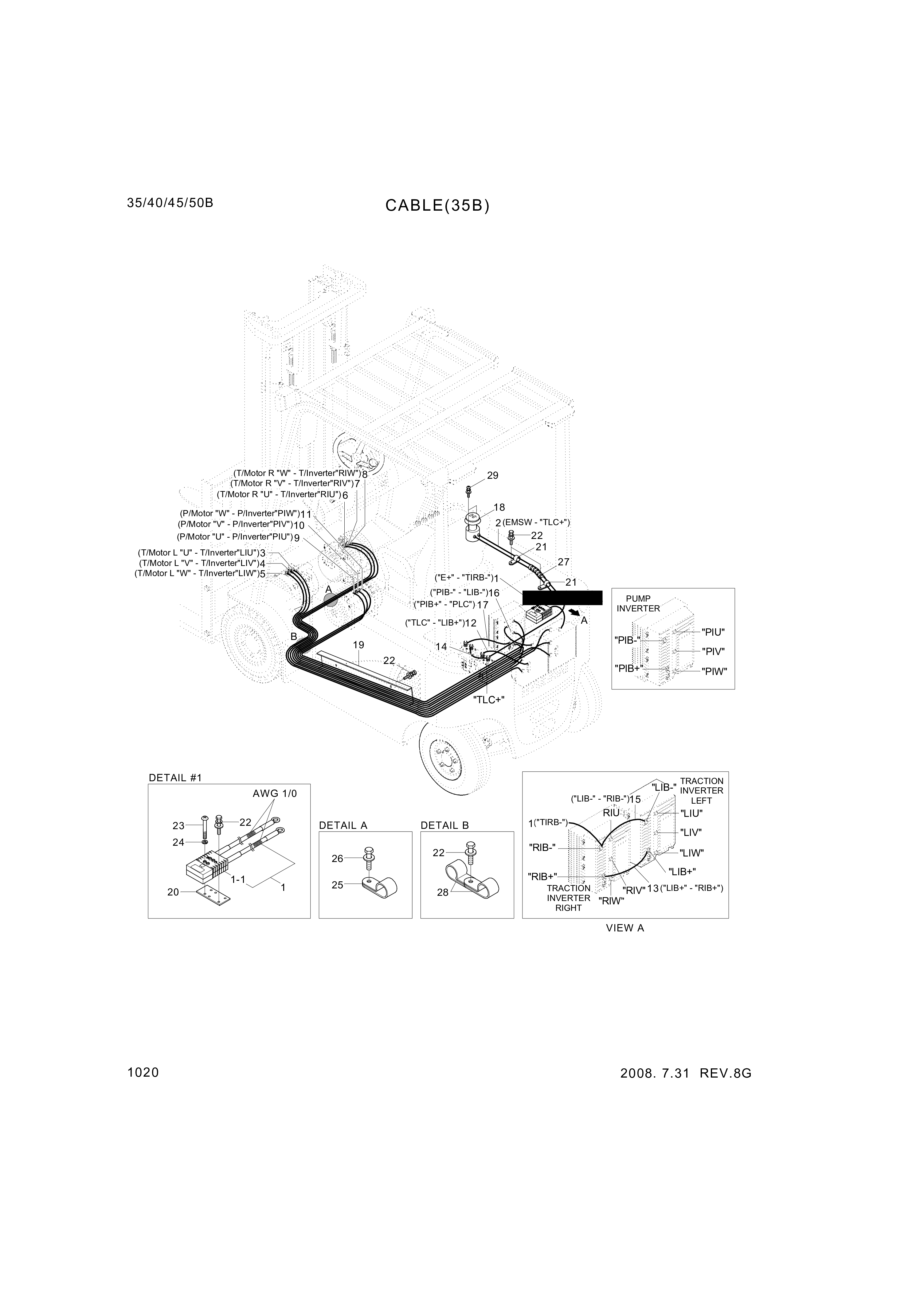 Technical drawing of Hyundai Construction Equipment S151-060406 BOLT-TAP with dimensions and layout (figure 2)
