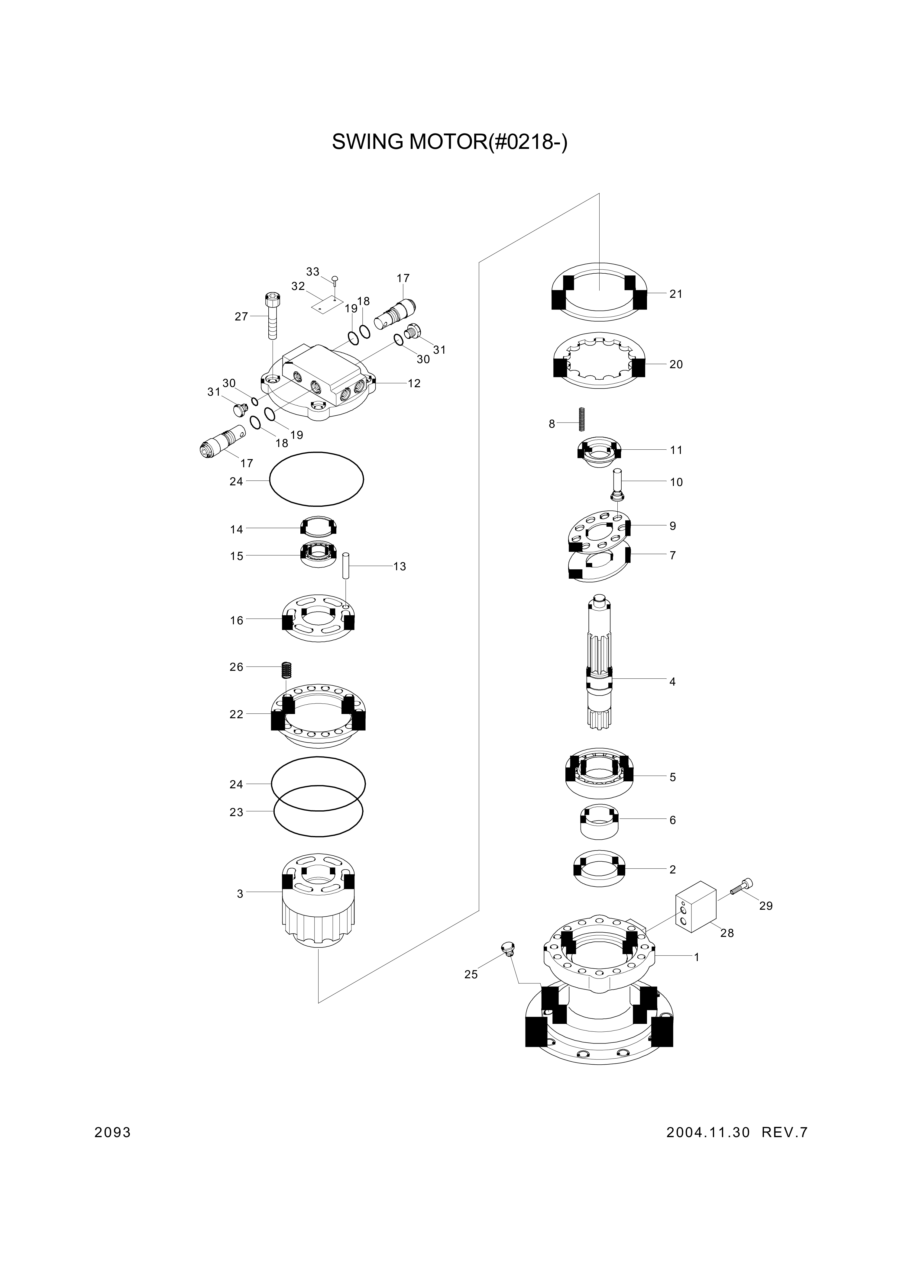 drawing for Hyundai Construction Equipment XKAY-00146 - O-RING (figure 2)