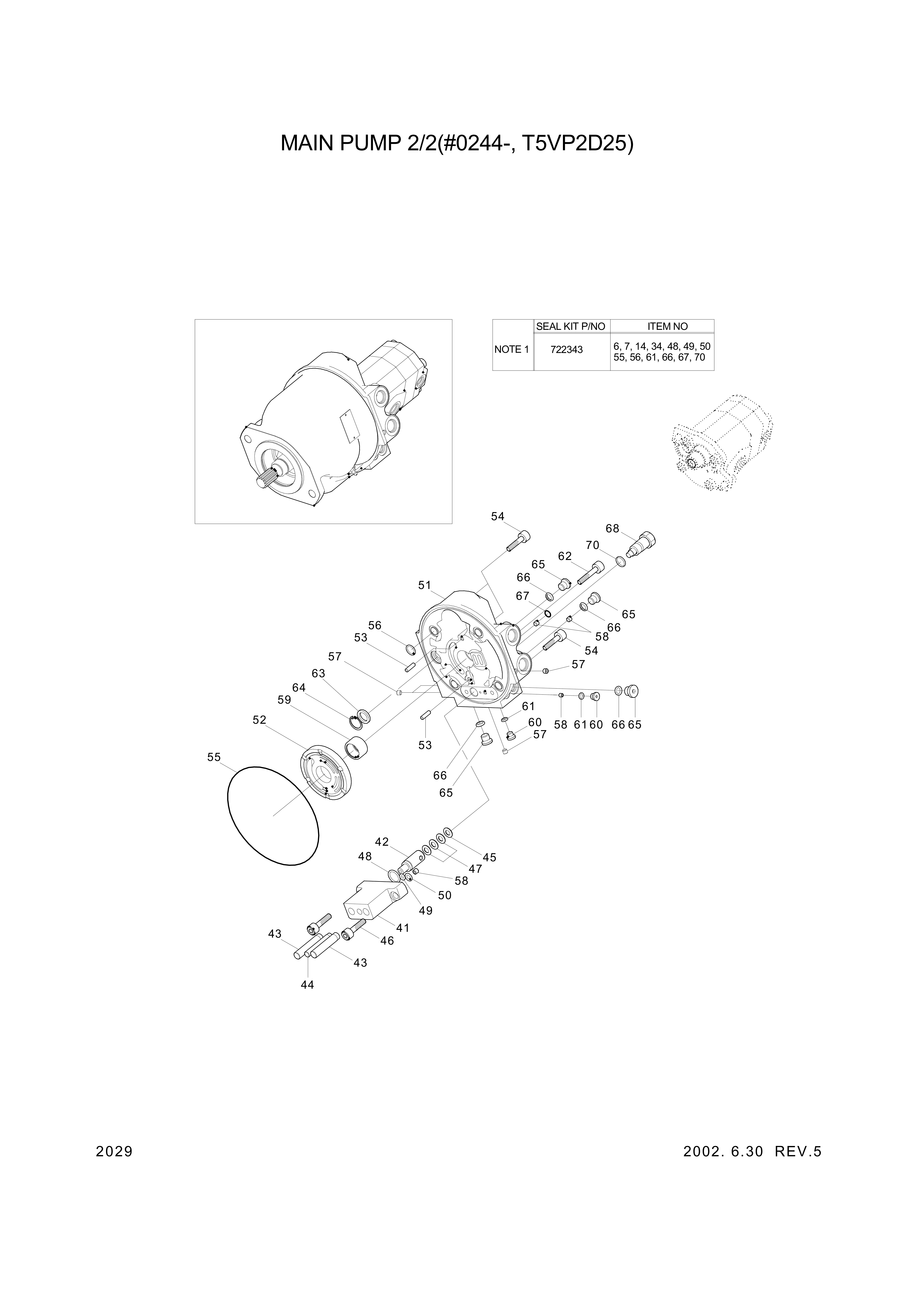 drawing for Hyundai Construction Equipment XKAH-00697 - O-RING (figure 4)