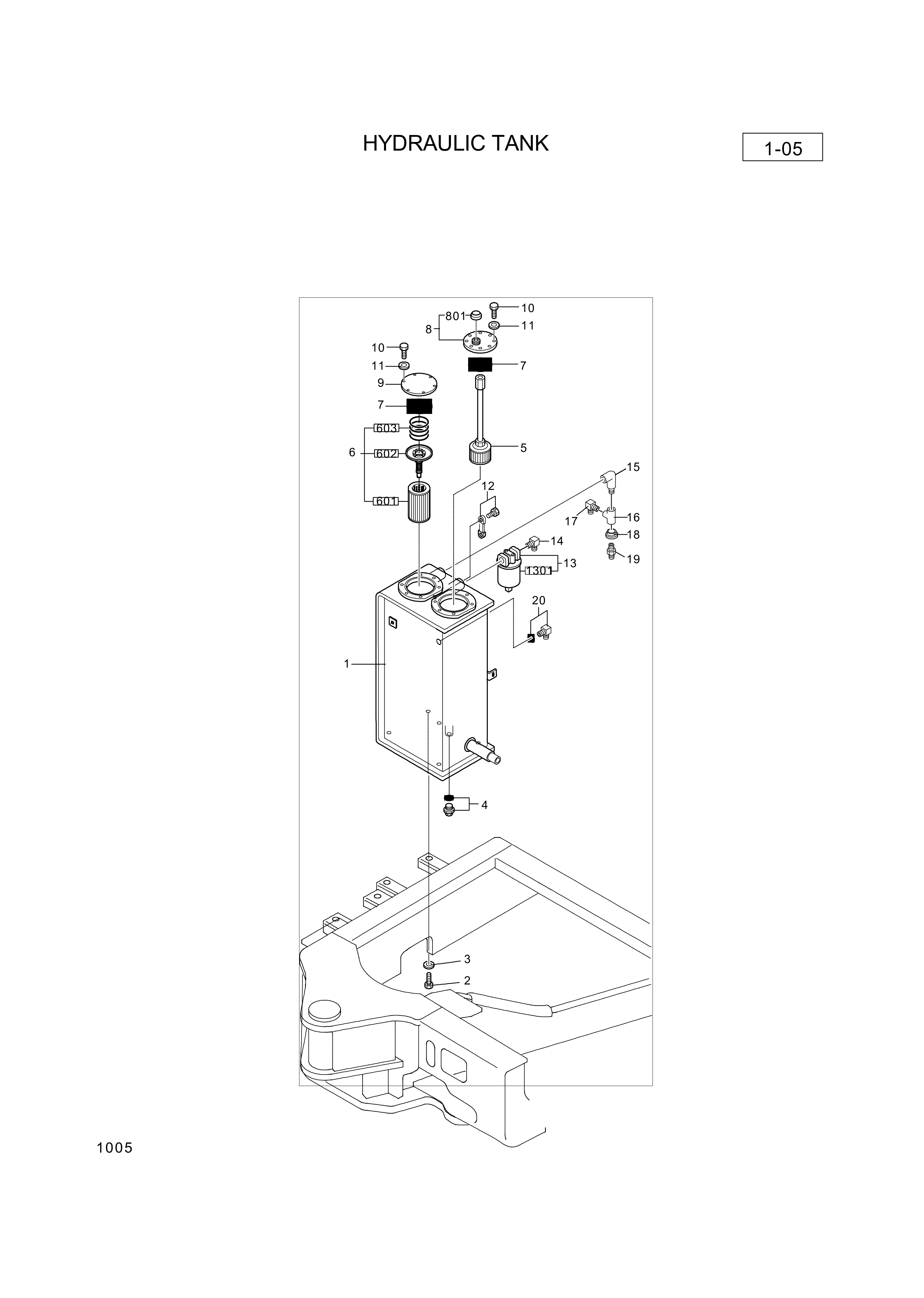 drawing for Hyundai Construction Equipment PA-2520 - ELEMENT (figure 3)