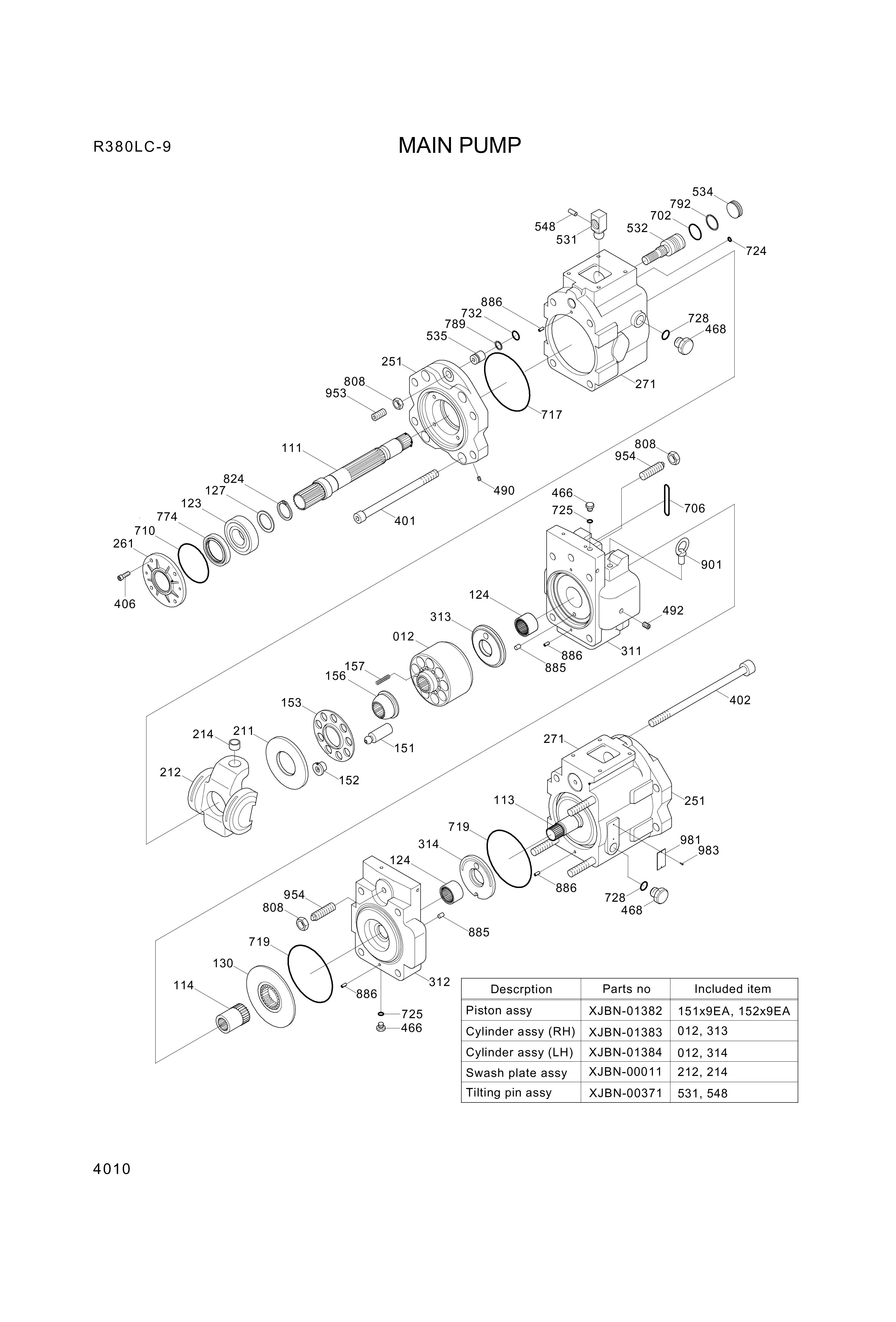 drawing for Hyundai Construction Equipment PRNA6932R - BEARING-NEEDLE (figure 3)
