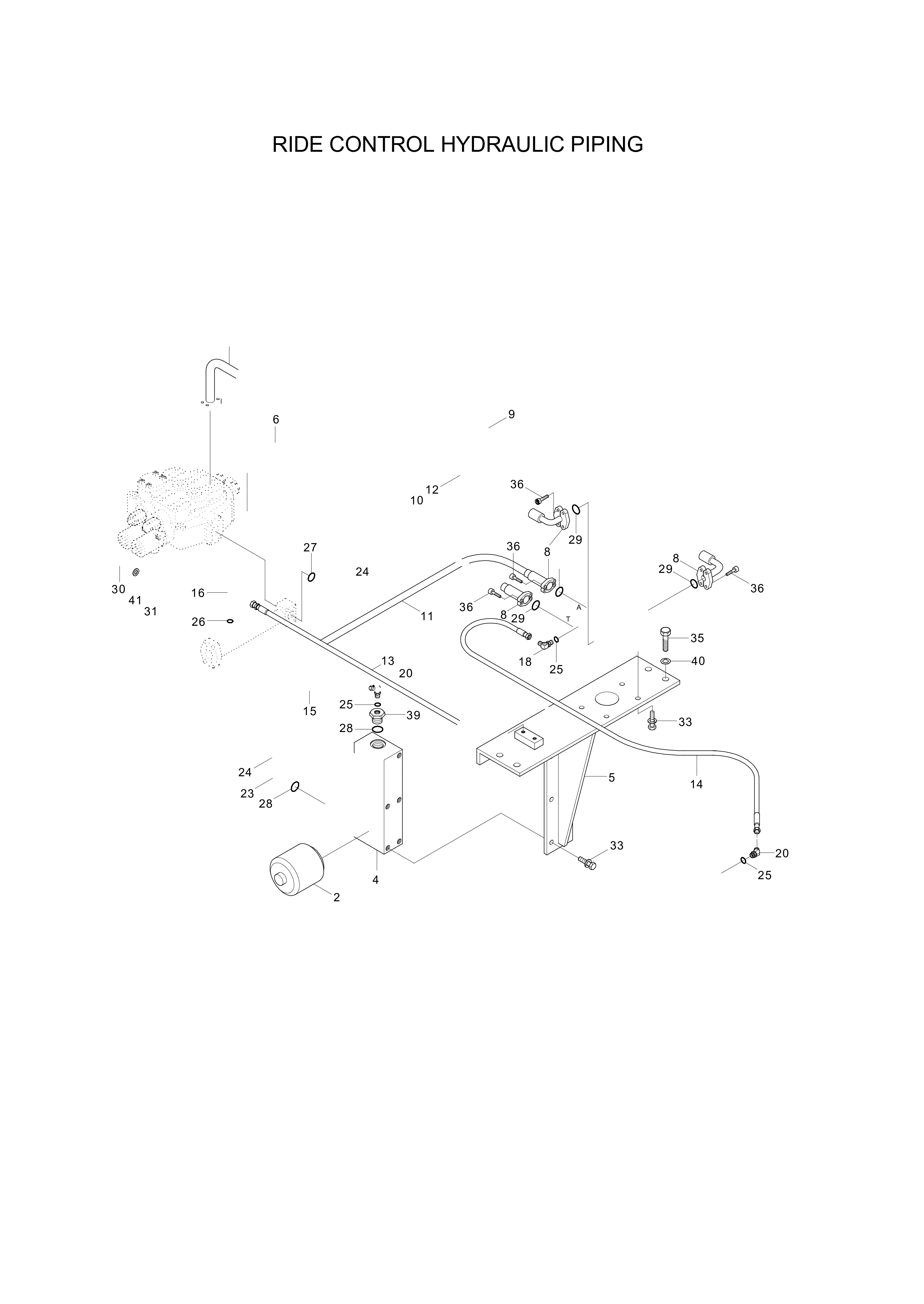 Technical drawing of Hyundai Construction Equipment P970-122314 HOSE ASSY-ORFS&amp;FLG with dimensions and layout