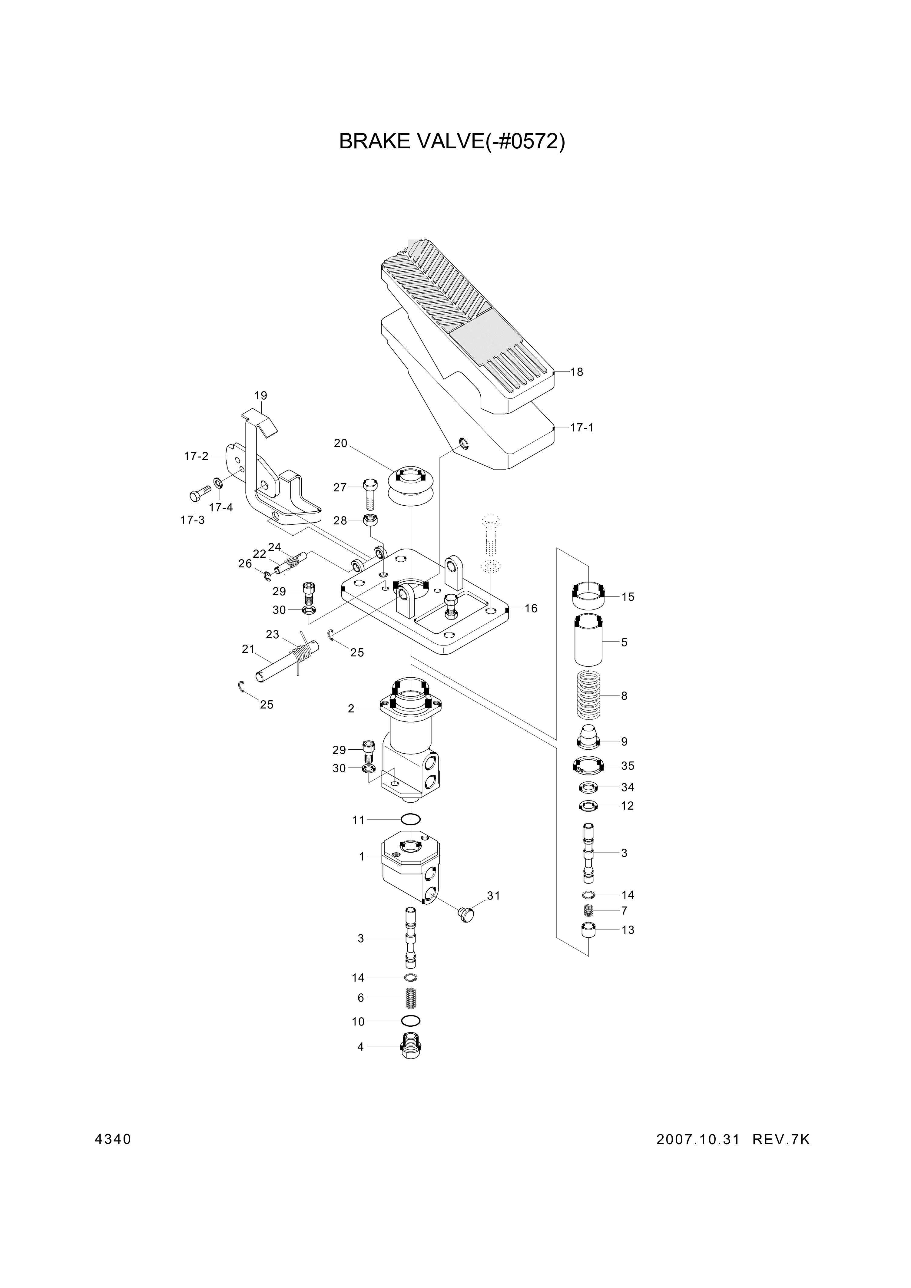 drawing for Hyundai Construction Equipment XKAK-00023 - RETAINER-SPRING (figure 3)