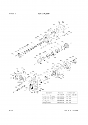 drawing for Hyundai Construction Equipment XJBN-00428 - BEARING-NEEDLE (figure 3)