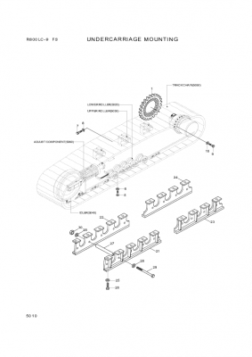 drawing for Hyundai Construction Equipment S207-30100V - NUT-HEX (figure 1)