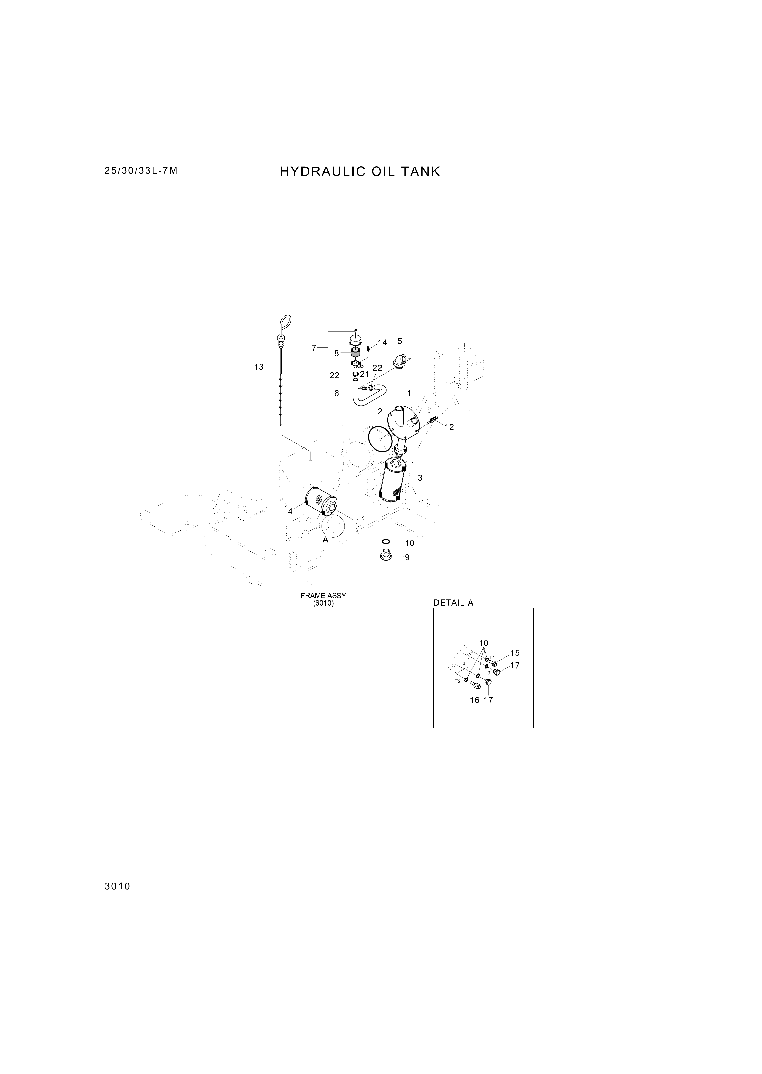 drawing for Hyundai Construction Equipment 35HF-30030 - FLANGE ASSY-TANK (figure 4)