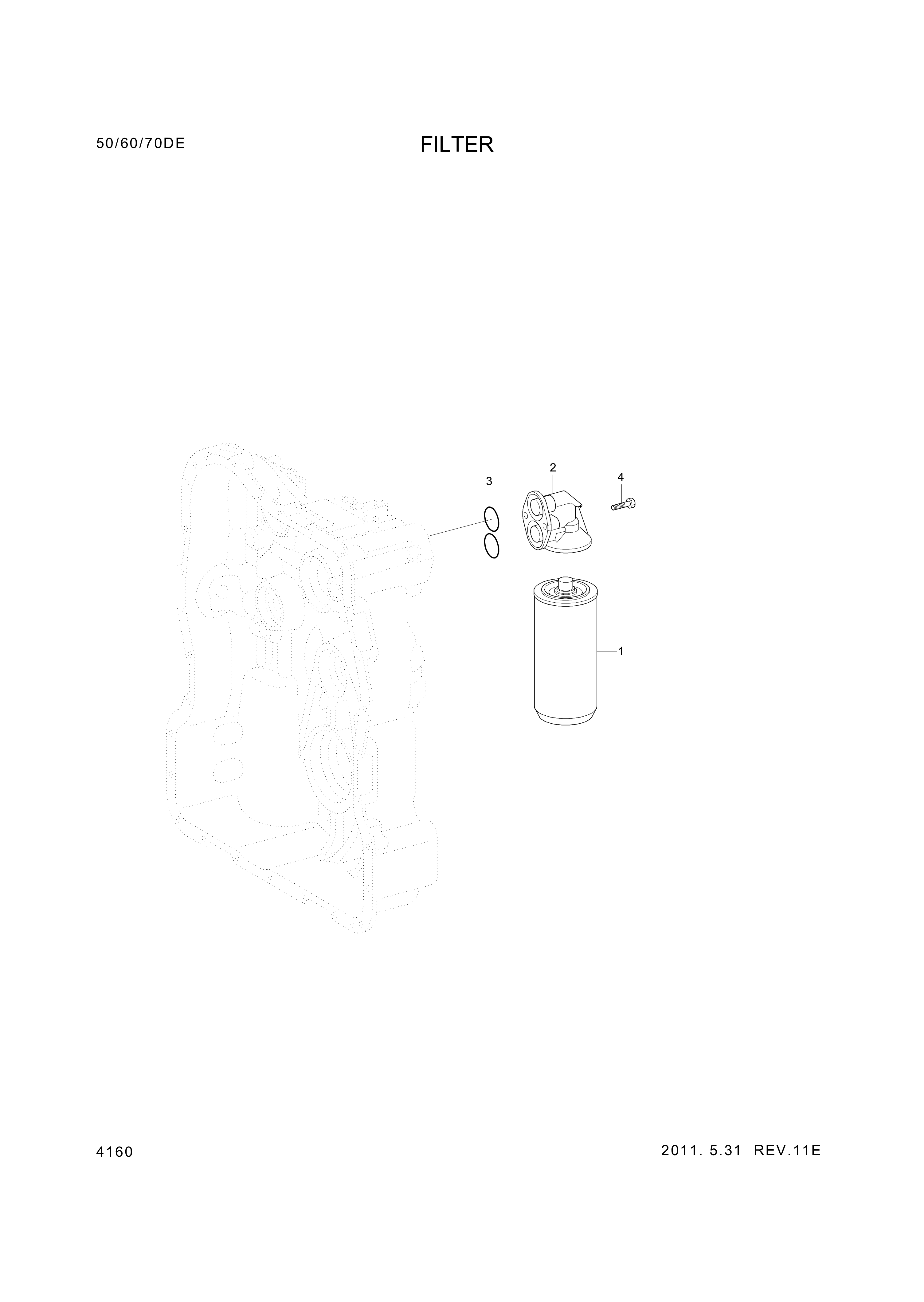 drawing for Hyundai Construction Equipment ZGAQ-03119 - CAP SCREW (figure 4)