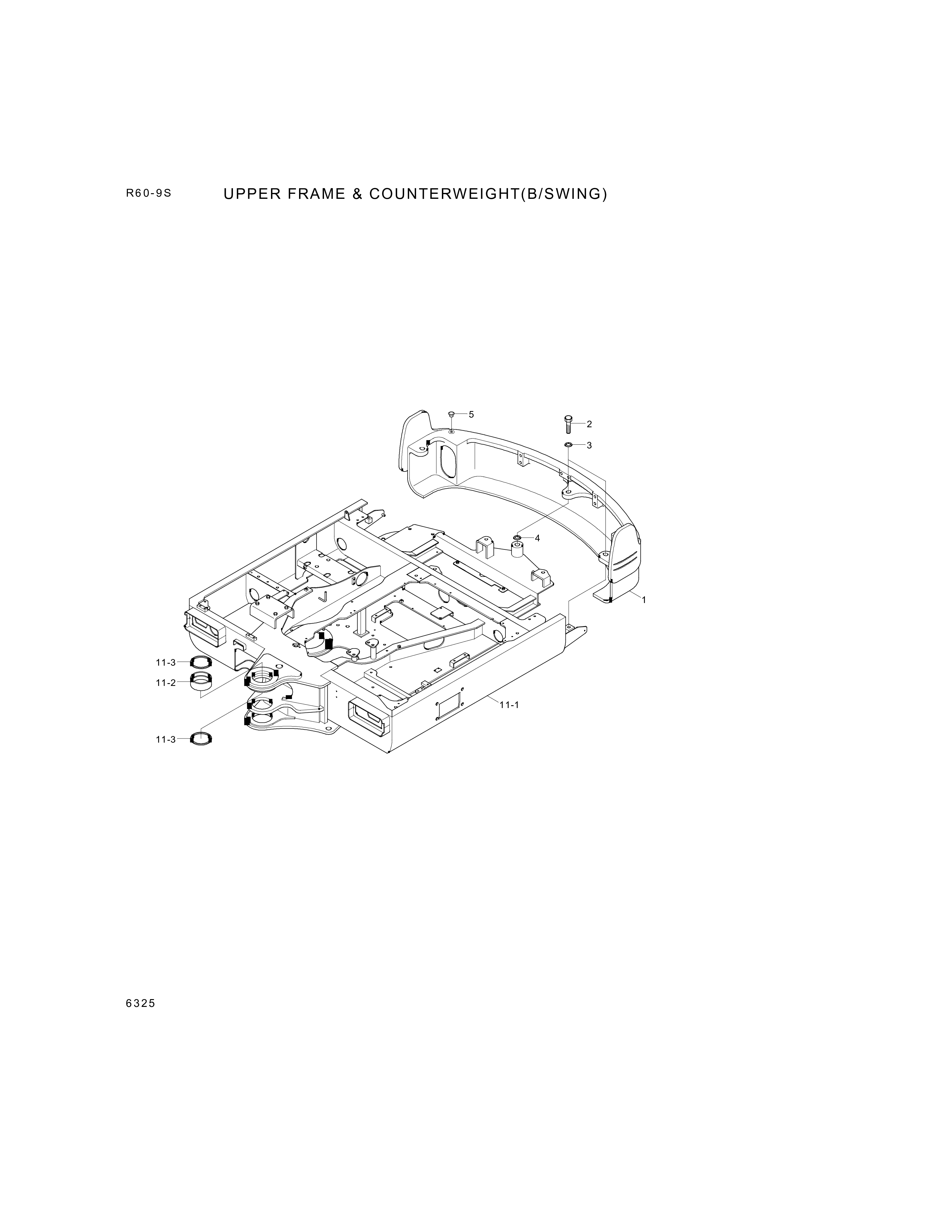 drawing for Hyundai Construction Equipment S391-025045 - SHIM-ROUND 1.0 (figure 5)