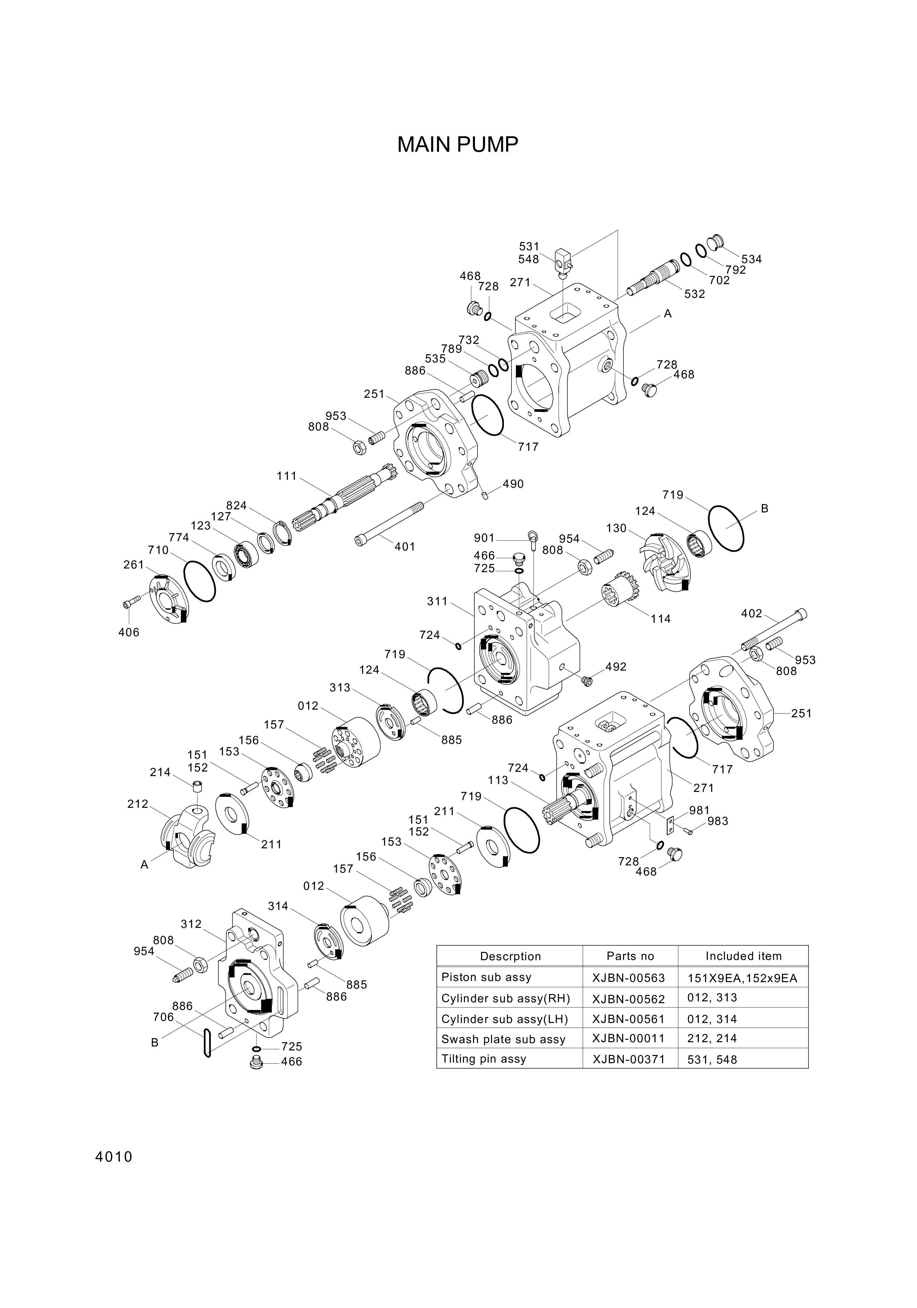 drawing for Hyundai Construction Equipment PRNA6932R - BEARING-NEEDLE (figure 4)