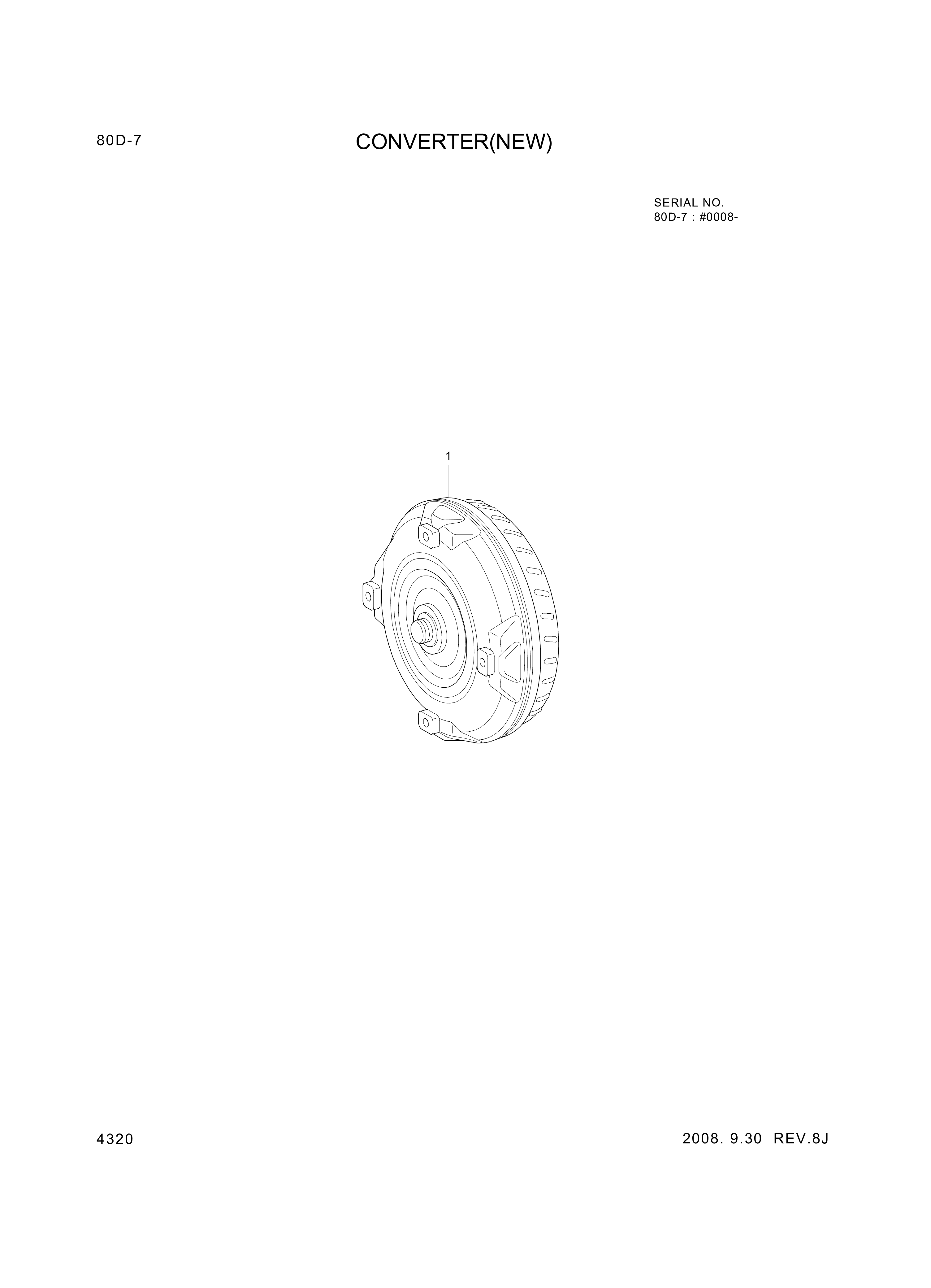 drawing for Hyundai Construction Equipment ZGAQ-02997 - CONVERTER (figure 5)