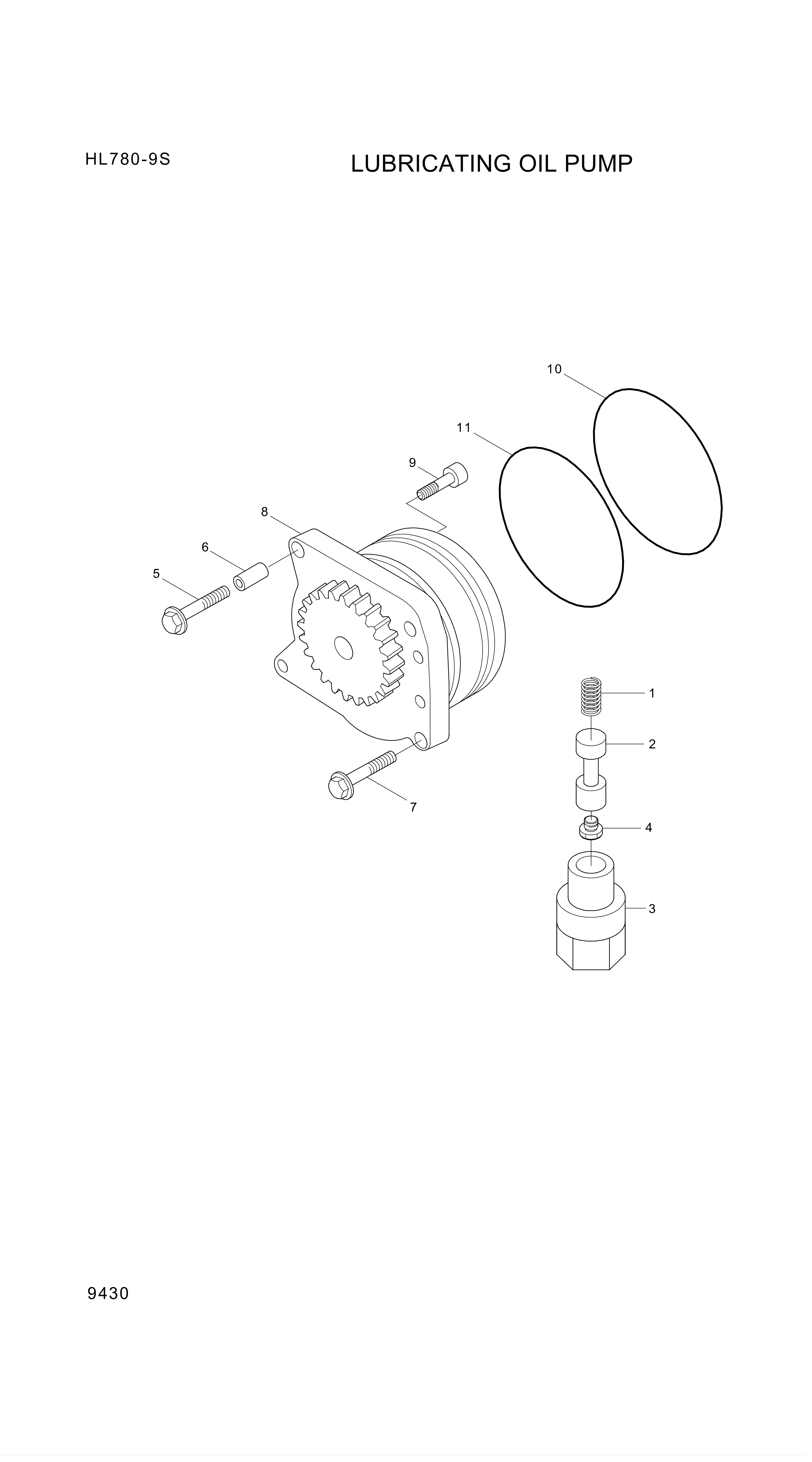 drawing for Hyundai Construction Equipment YUBP-06846 - PLUG-RETAINER (figure 5)