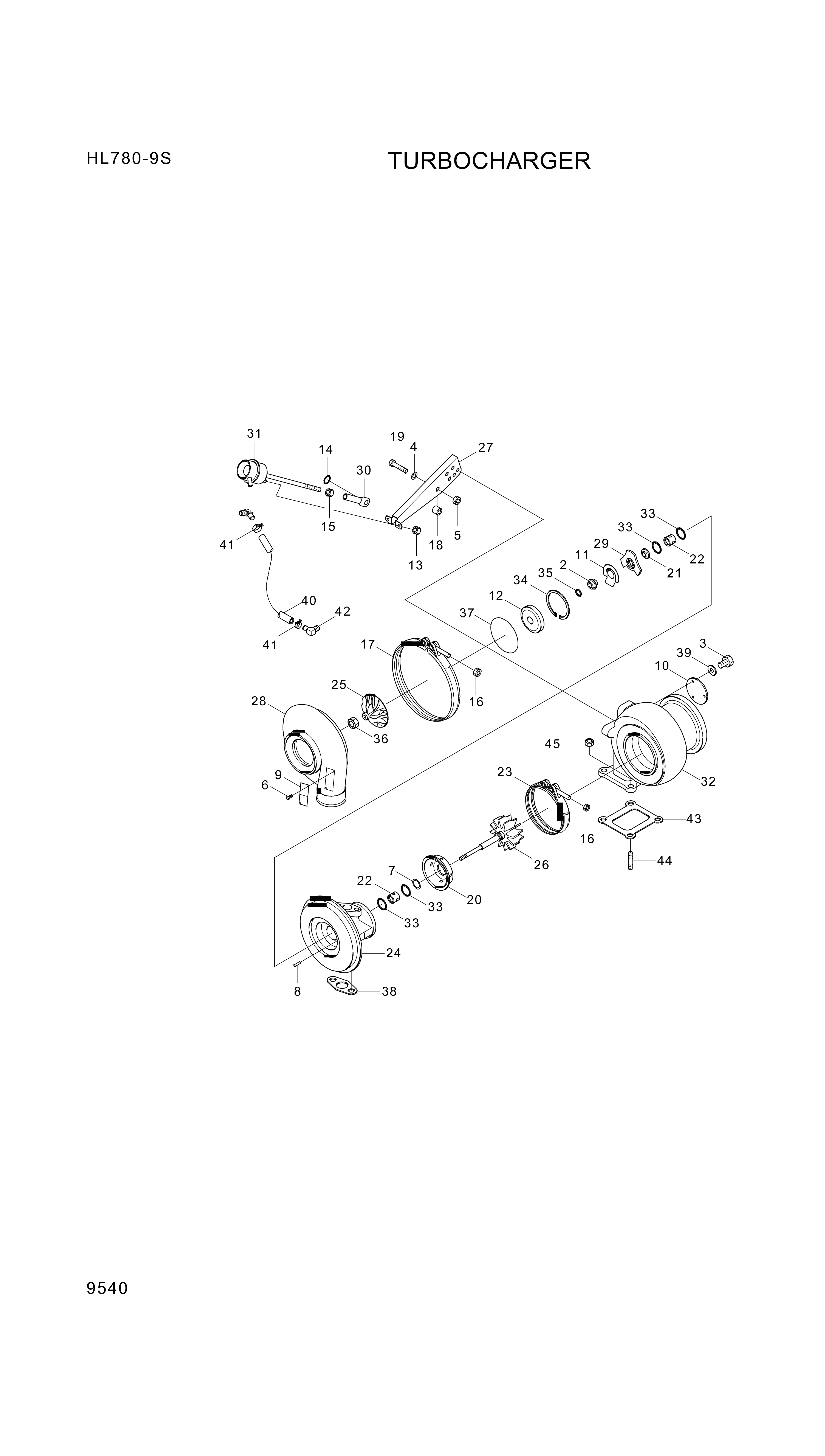 drawing for Hyundai Construction Equipment 3534292 - SCREW-HEX (figure 4)
