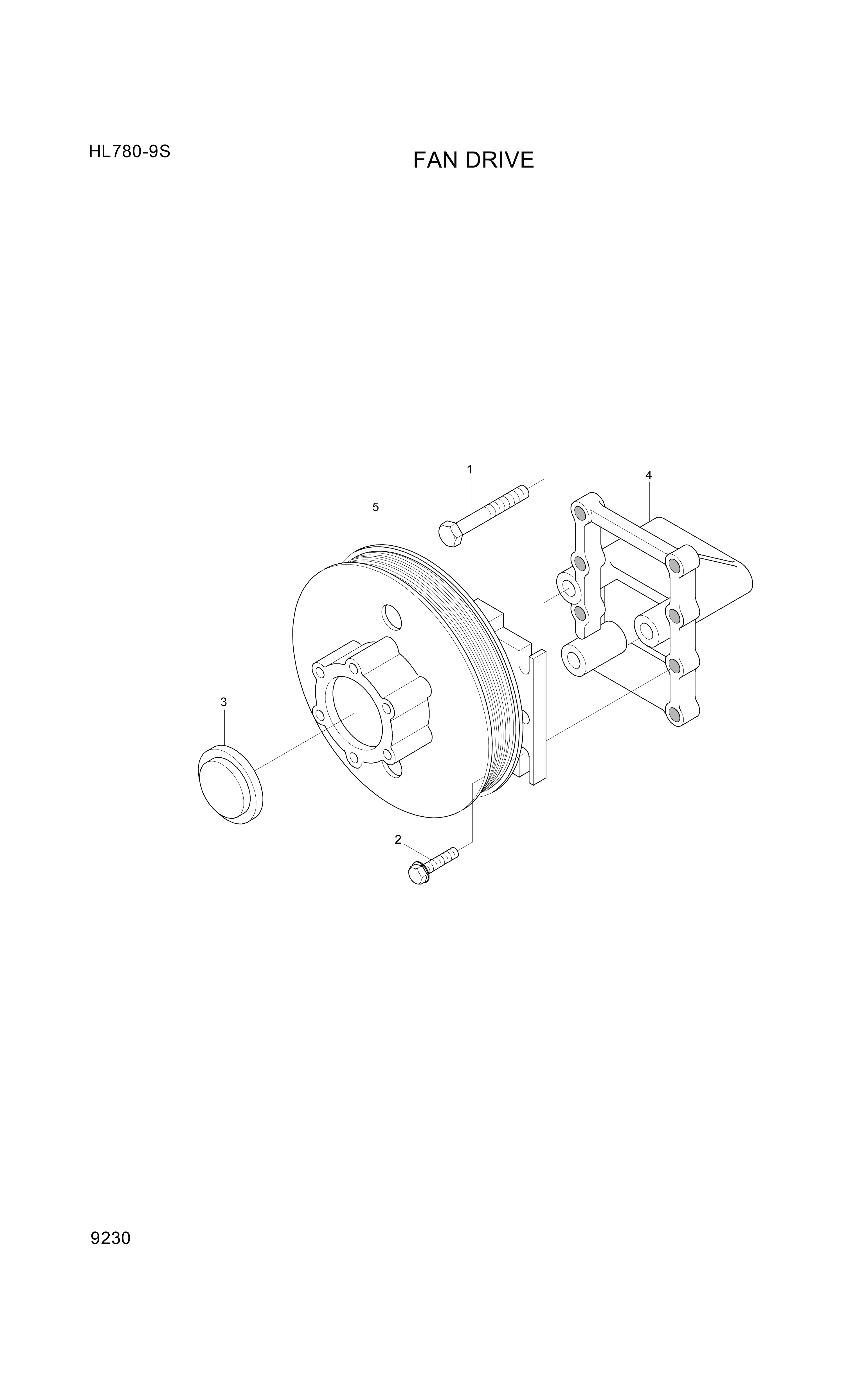 drawing for Hyundai Construction Equipment YUBP-04723 - SCREW-HEX (figure 4)