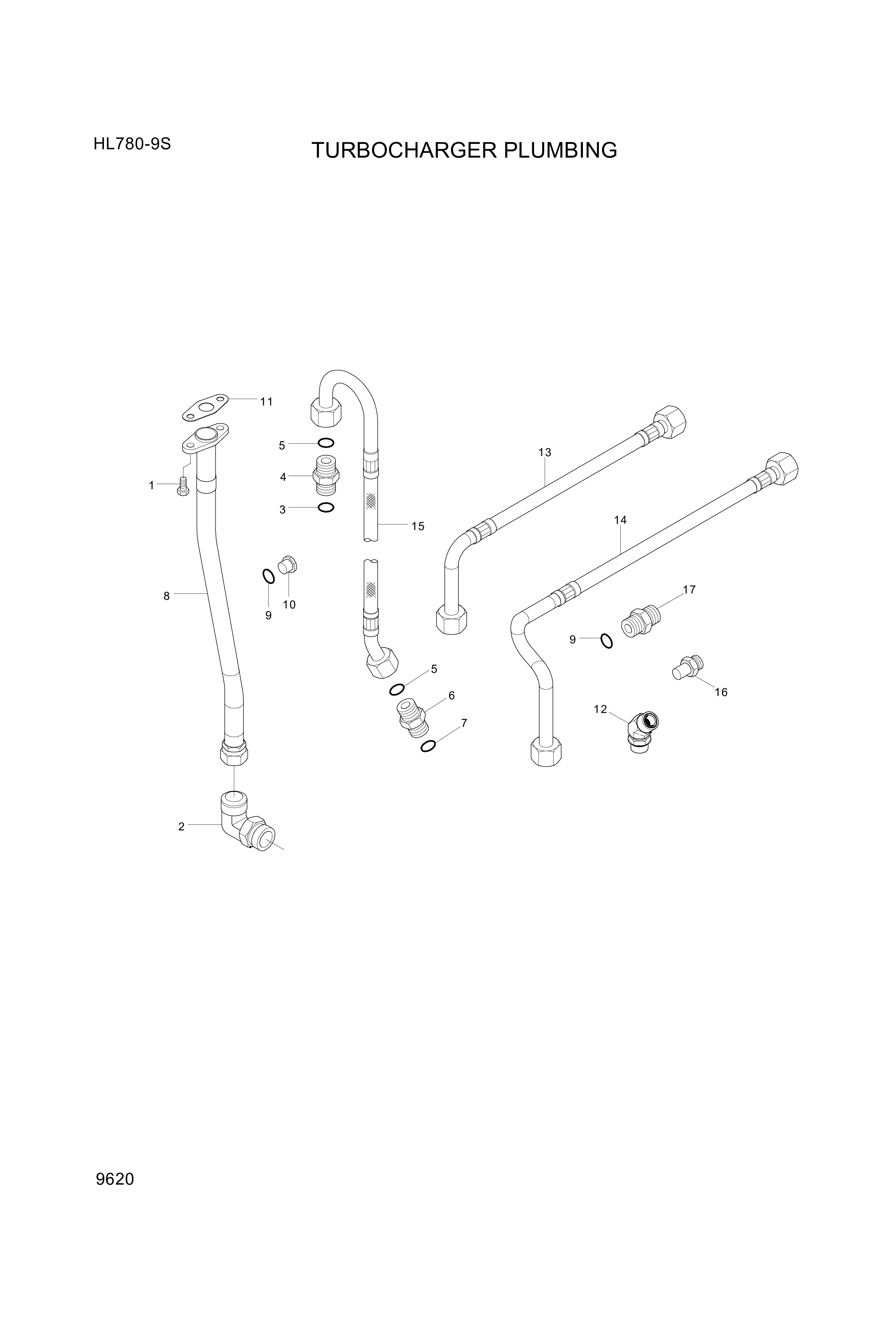 drawing for Hyundai Construction Equipment YUBP-04678 - UNION-MALE (figure 3)