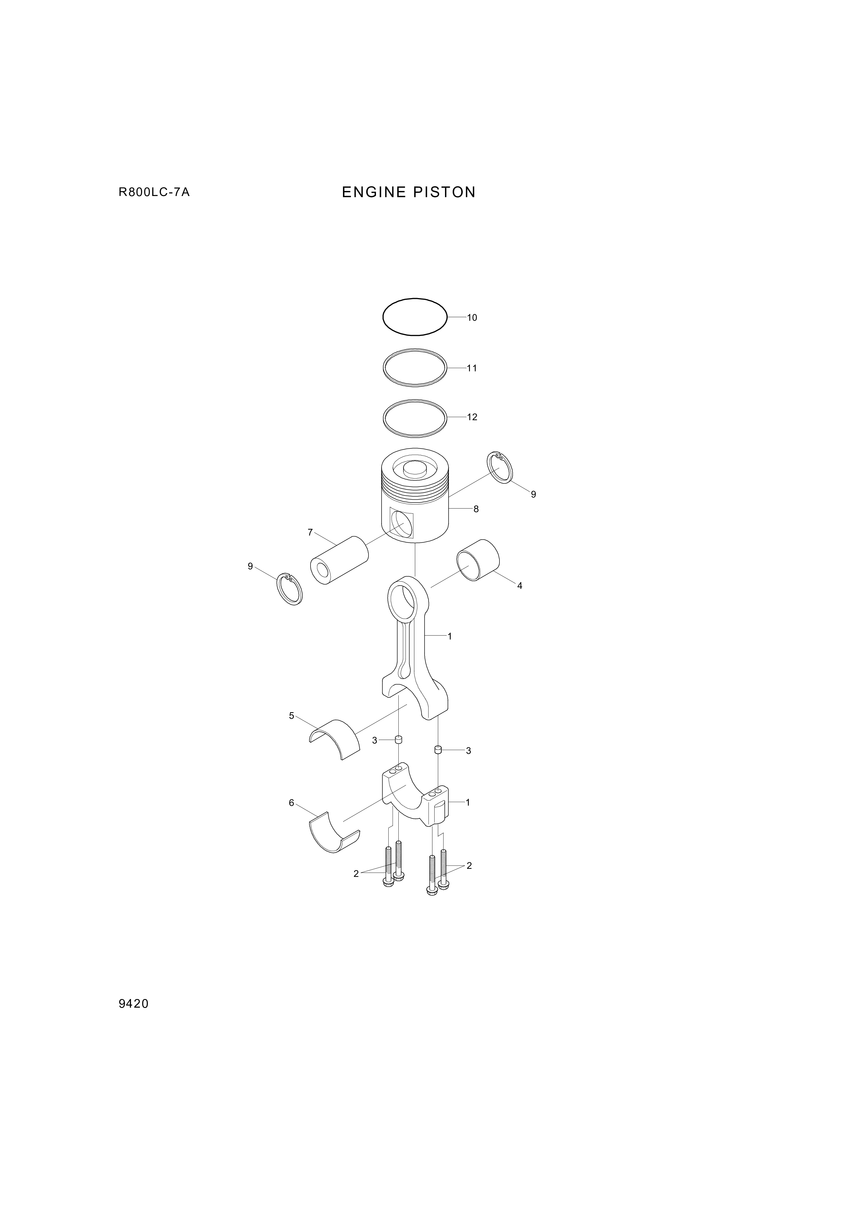 drawing for Hyundai Construction Equipment YUBP-05706 - PIN-DOWEL (figure 1)