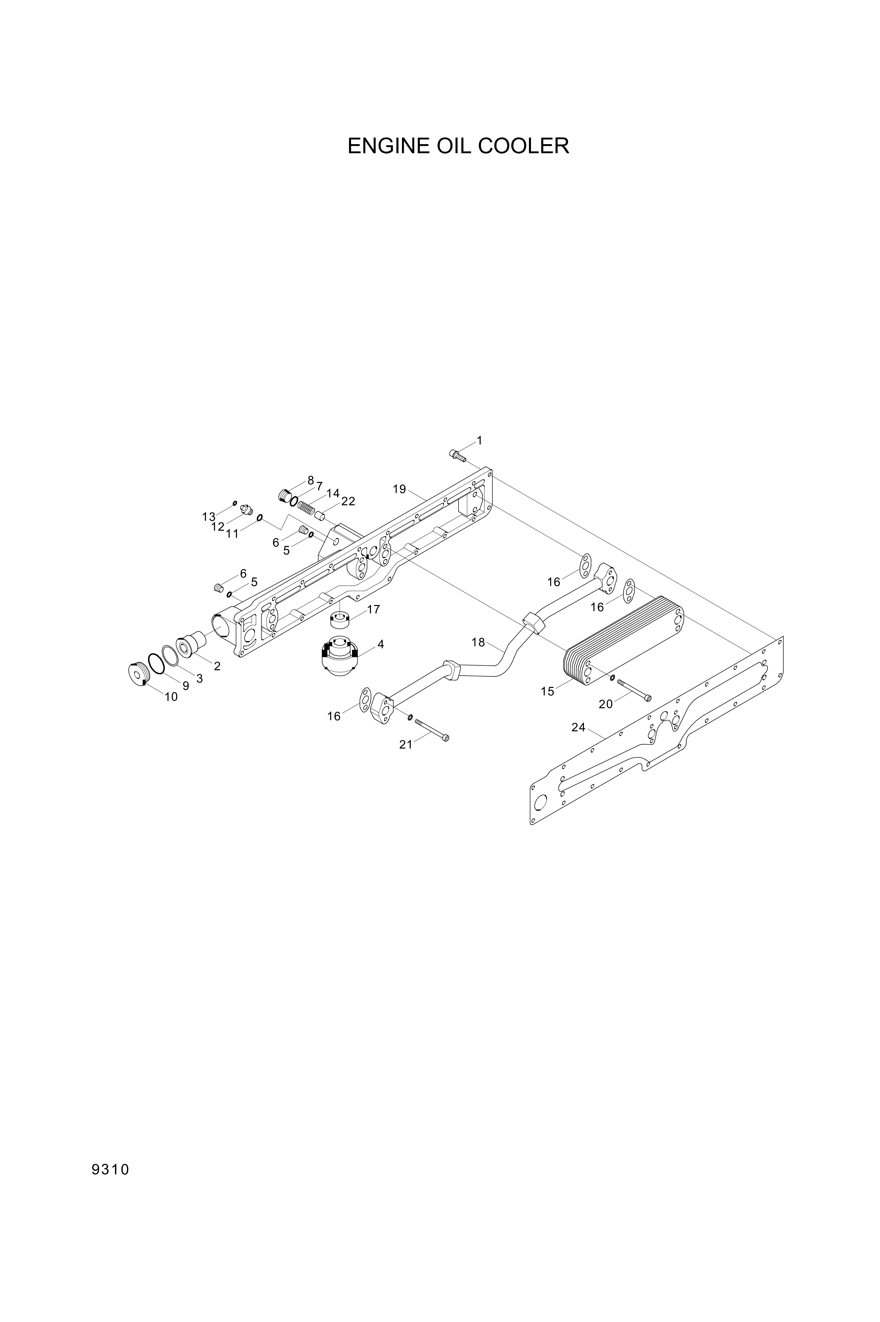 drawing for Hyundai Construction Equipment YUBP-04678 - UNION-MALE (figure 5)