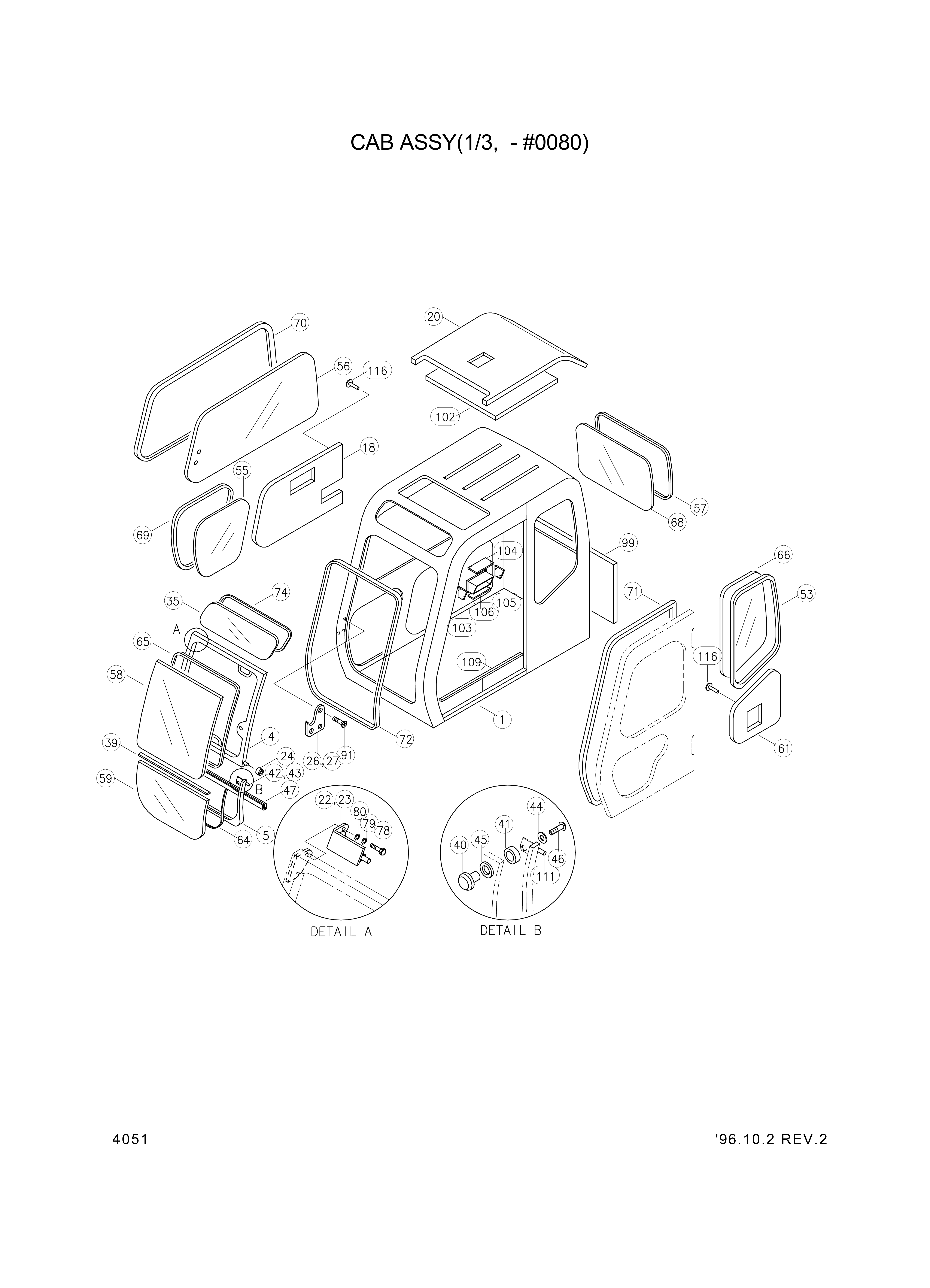 drawing for Hyundai Construction Equipment 9327299-07 - BOLT (figure 3)