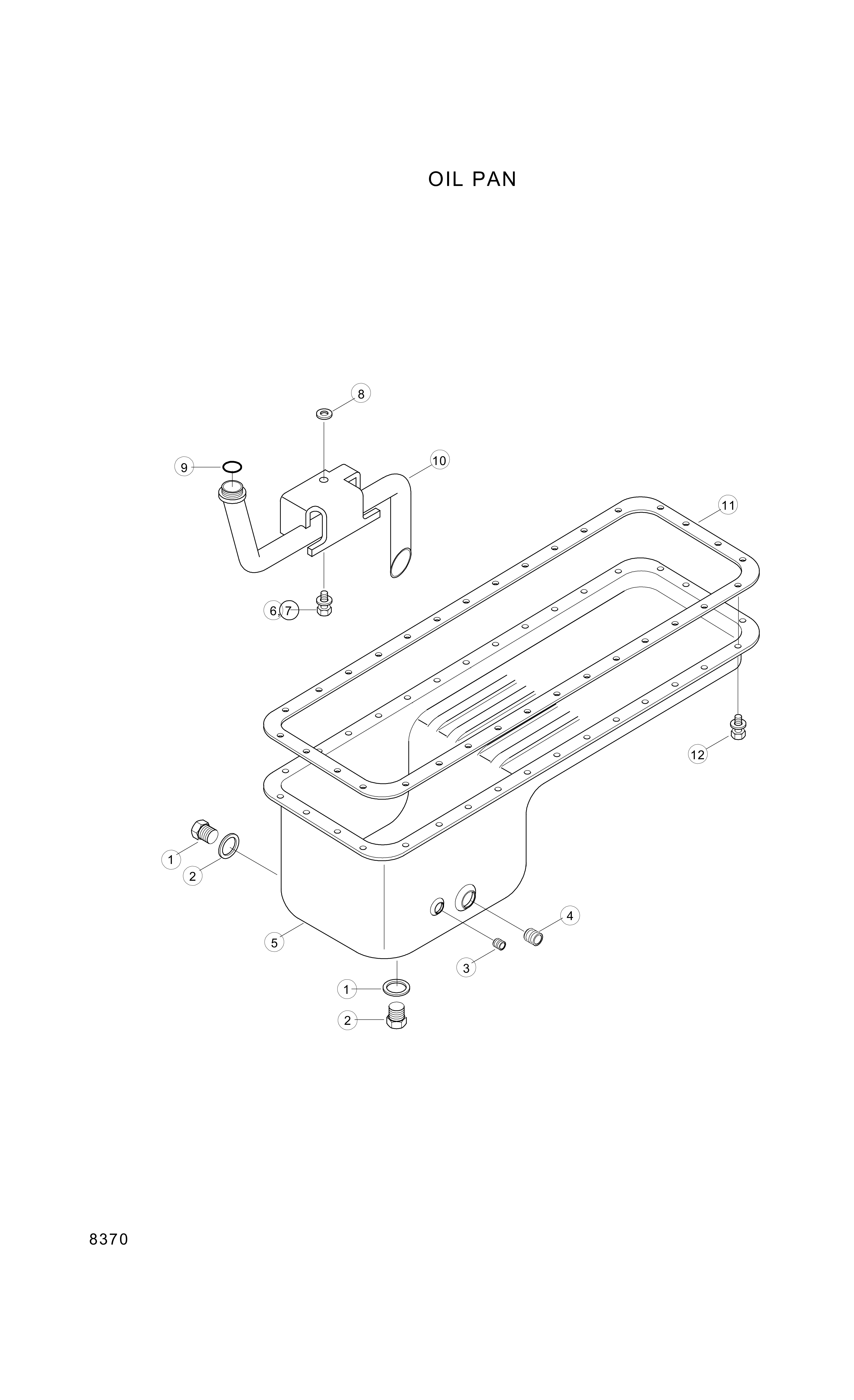 drawing for Hyundai Construction Equipment YUBP-05009 - SCREW-HEX (figure 5)