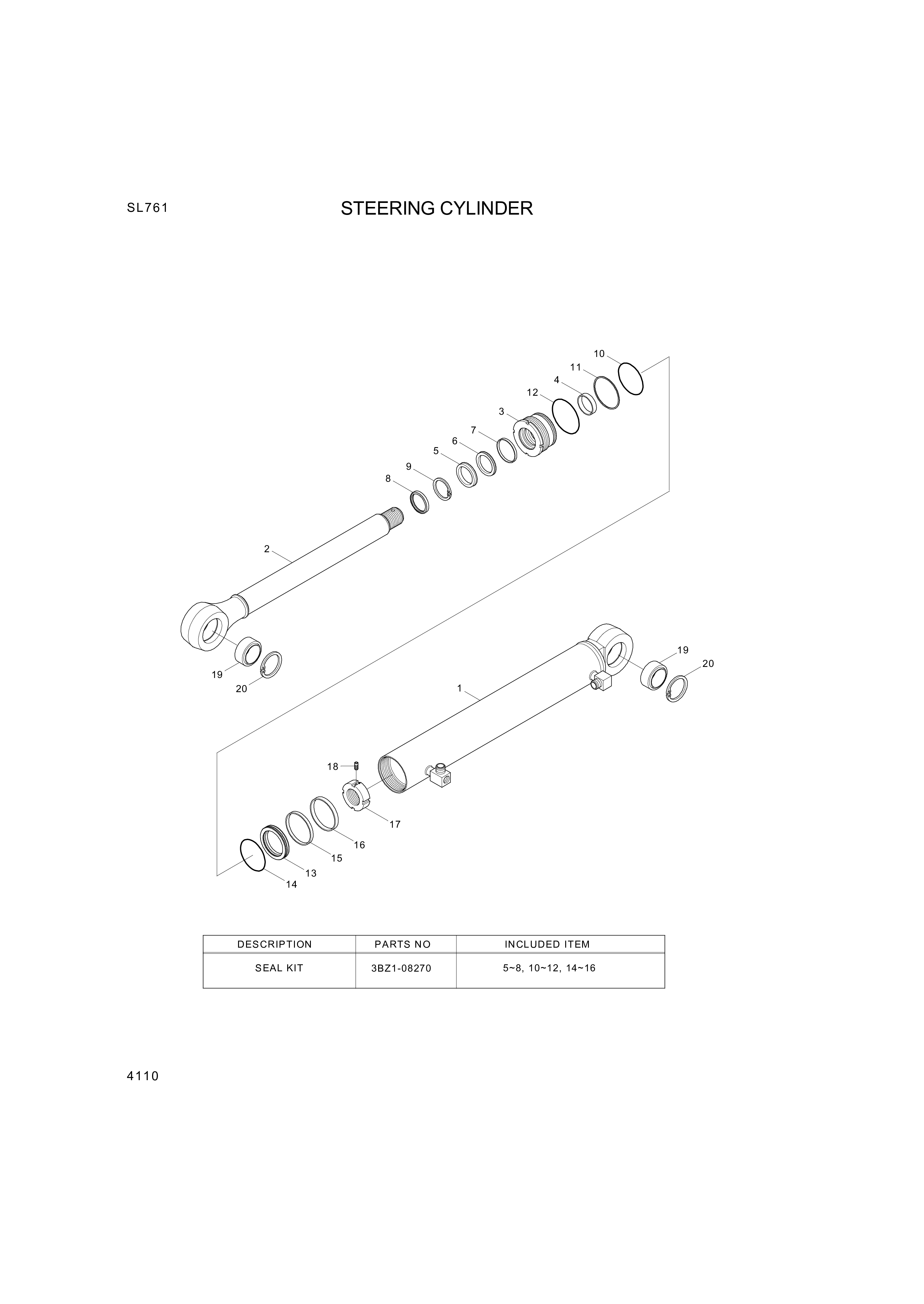 drawing for Hyundai Construction Equipment XCAV-00095 - RING-WEAR (figure 3)