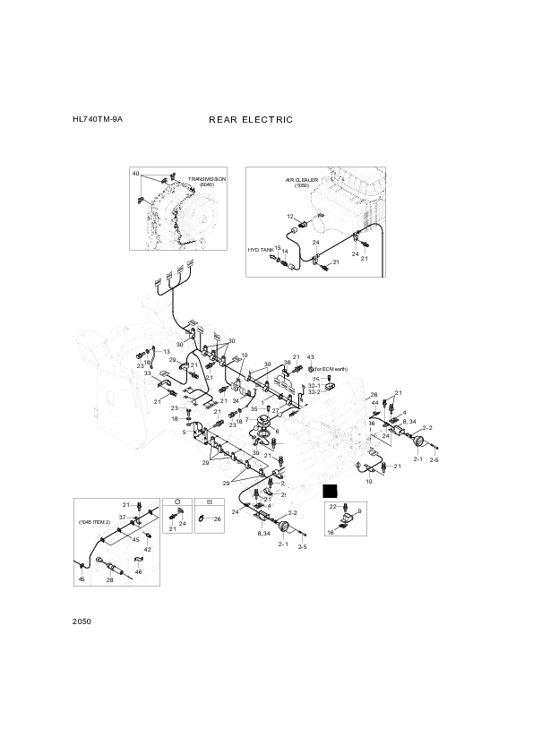 drawing for Hyundai Construction Equipment 21L7-60290 - HOUSING-RECEP (figure 3)