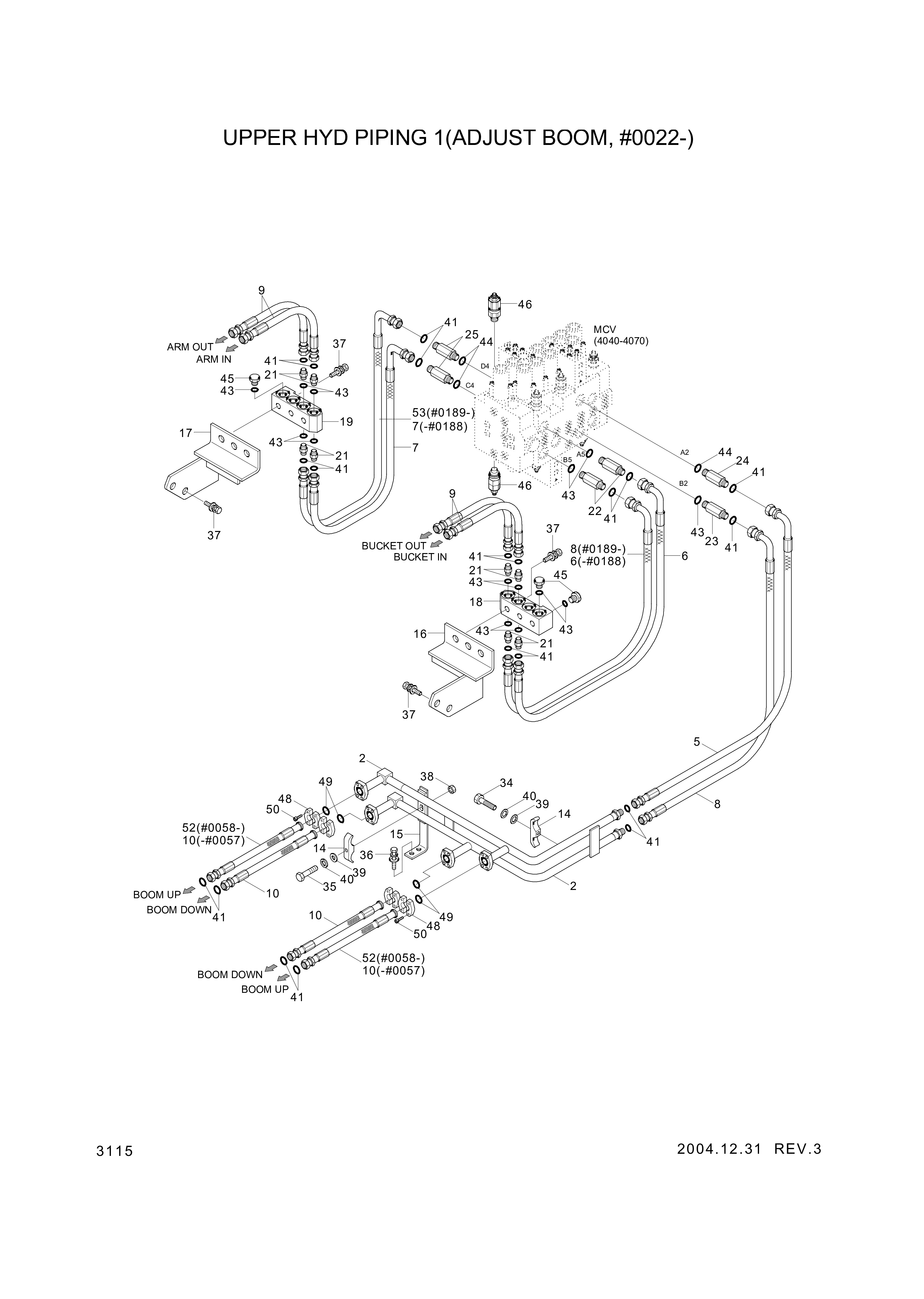 drawing for Hyundai Construction Equipment P930-127016 - HOSE ASSY-ORFS&THD (figure 4)