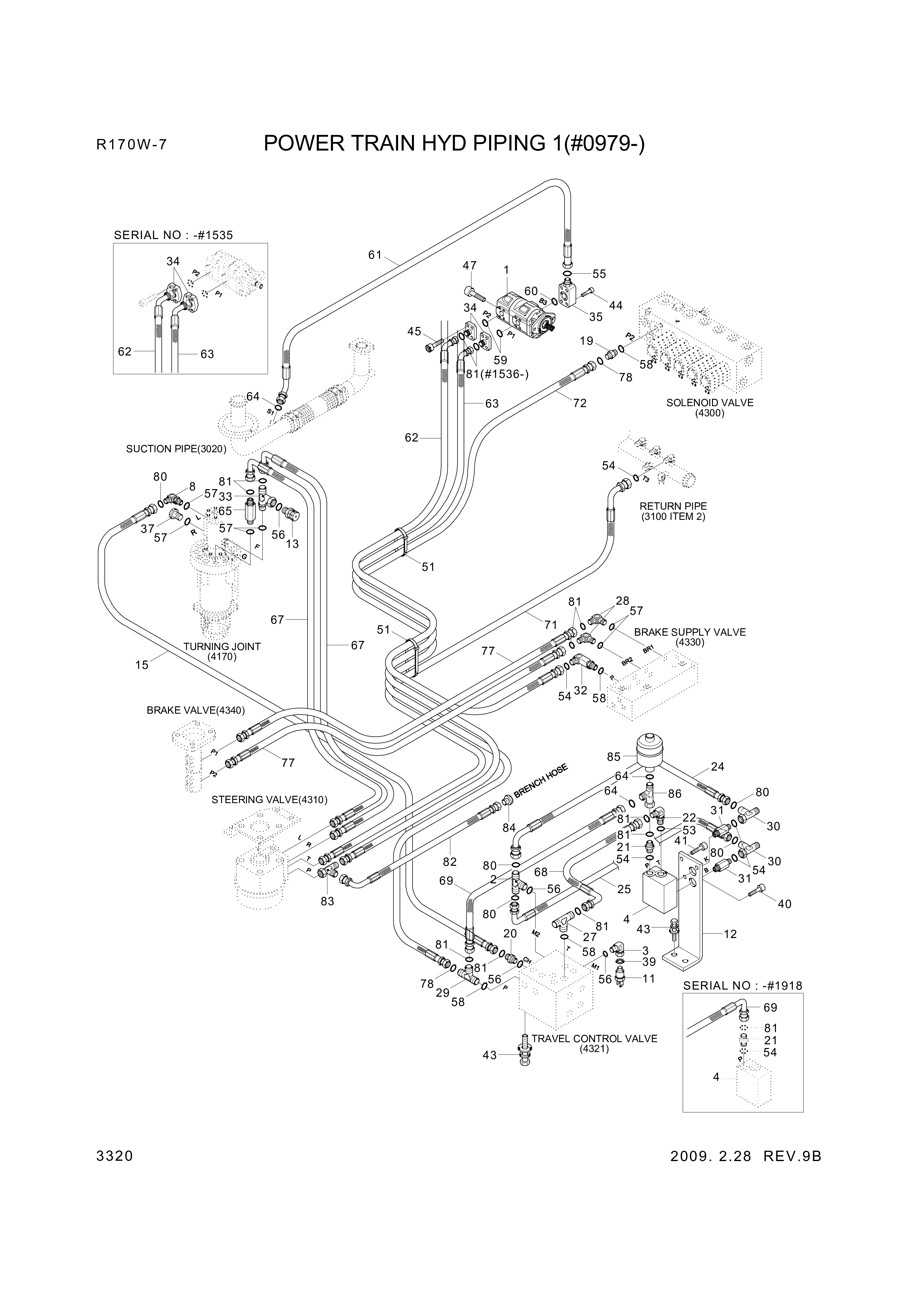 drawing for Hyundai Construction Equipment P950-084382 - HOSE ASSY-ORFS&FLG (figure 3)