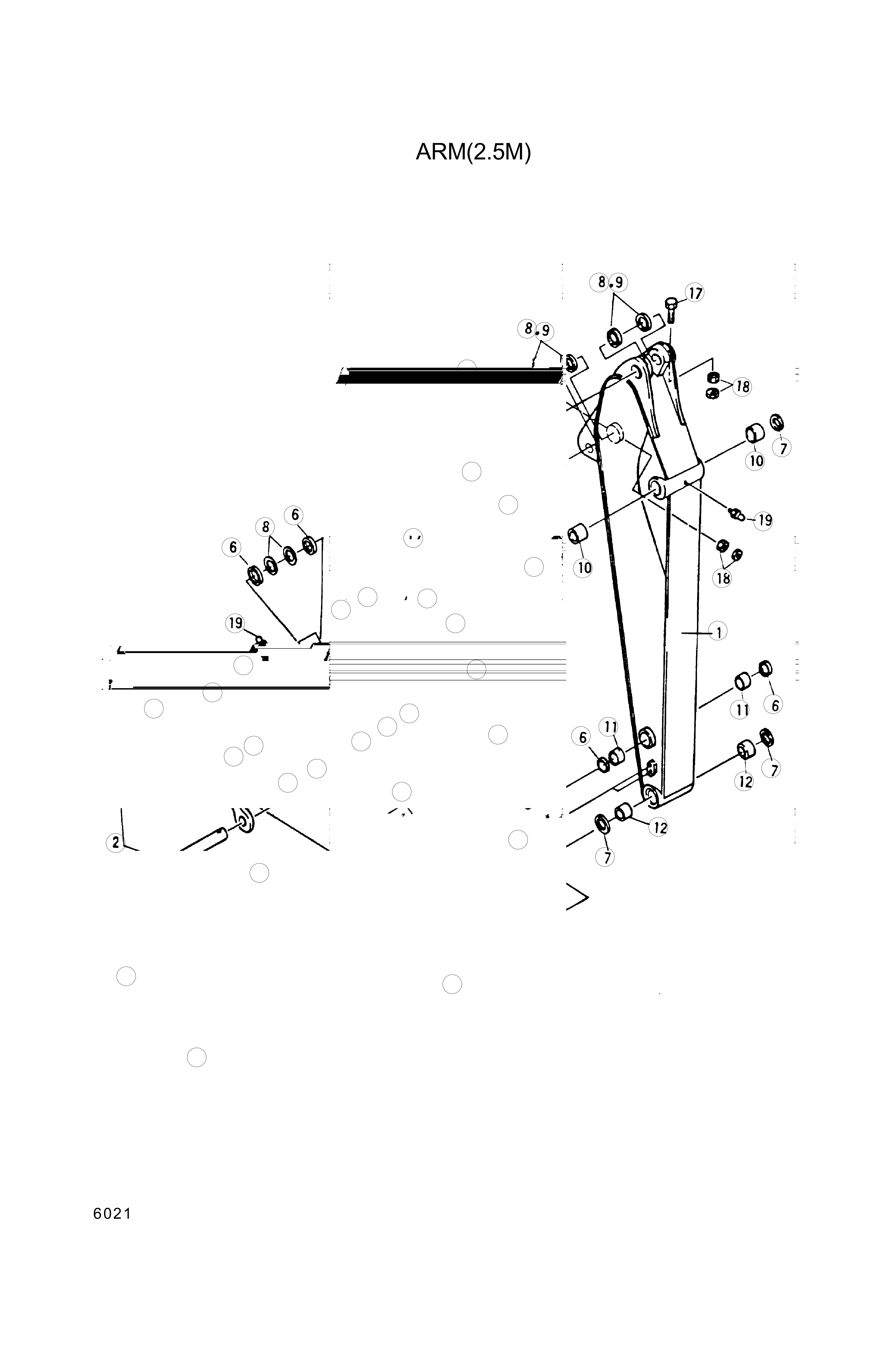 drawing for Hyundai Construction Equipment E262-5005 - PIN-JOINT (figure 3)