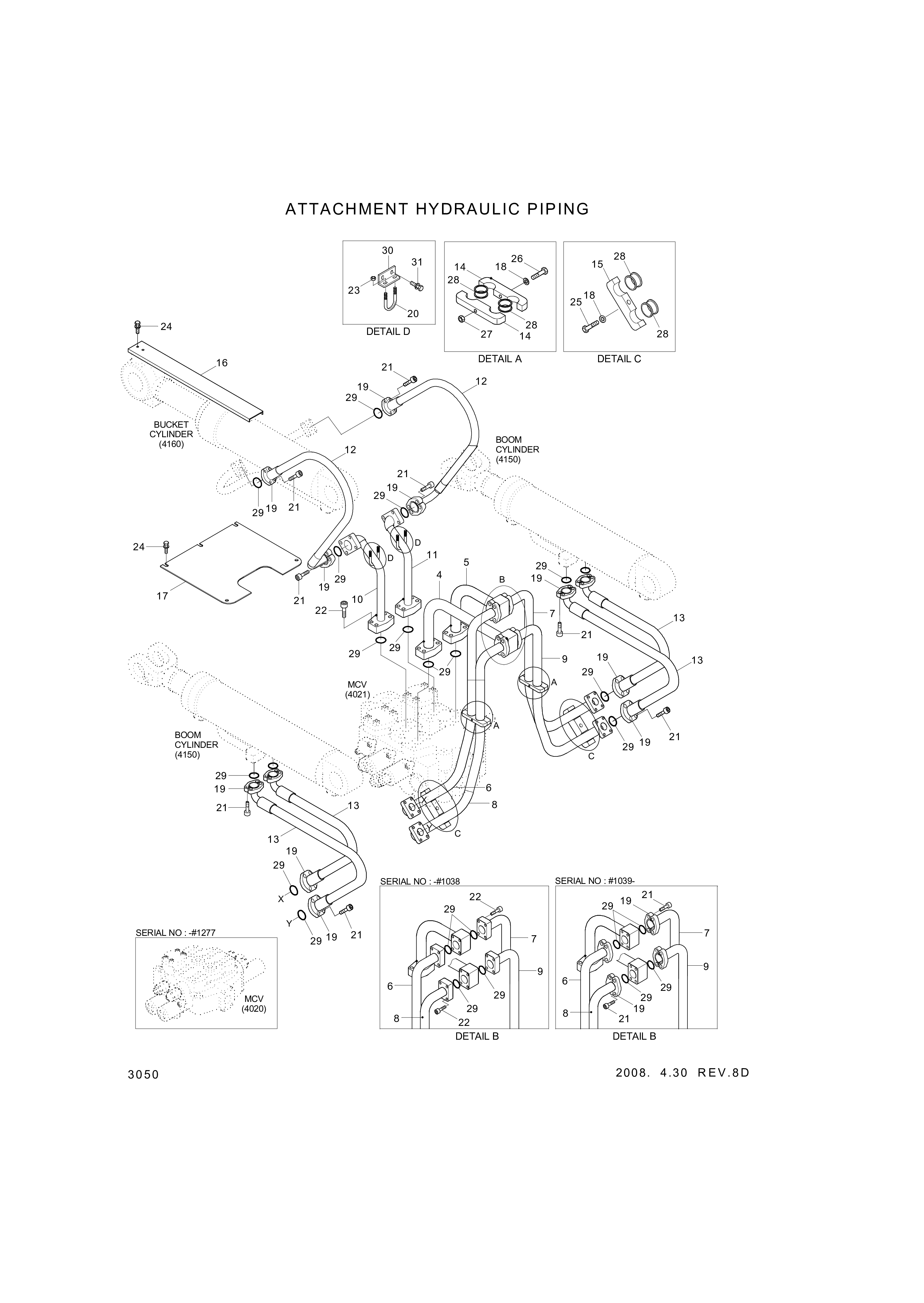 drawing for Hyundai Construction Equipment 34L4-00451 - CLAMP (figure 3)