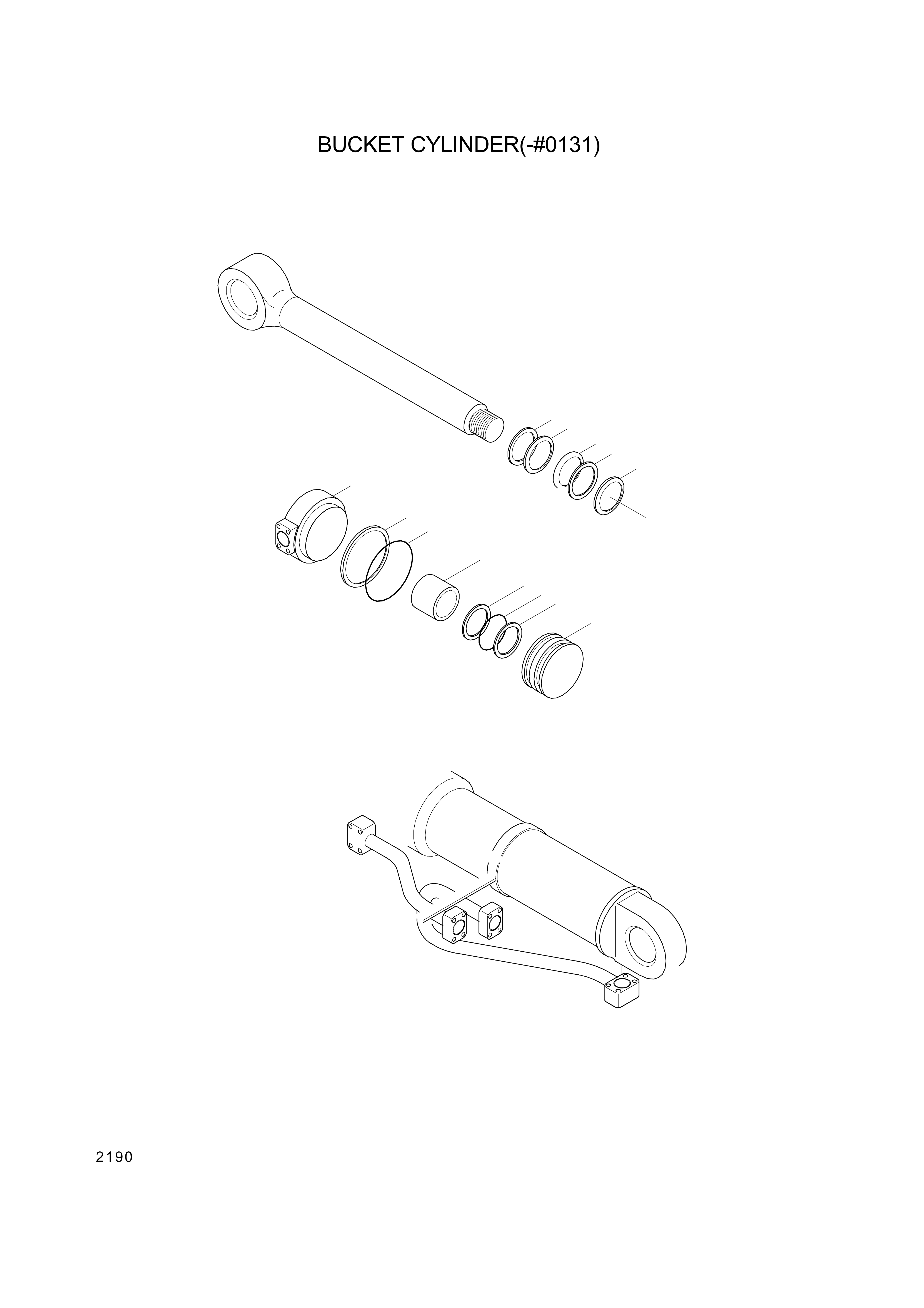 drawing for Hyundai Construction Equipment 31Y2-03380 - BAND ASSY-LH (figure 1)