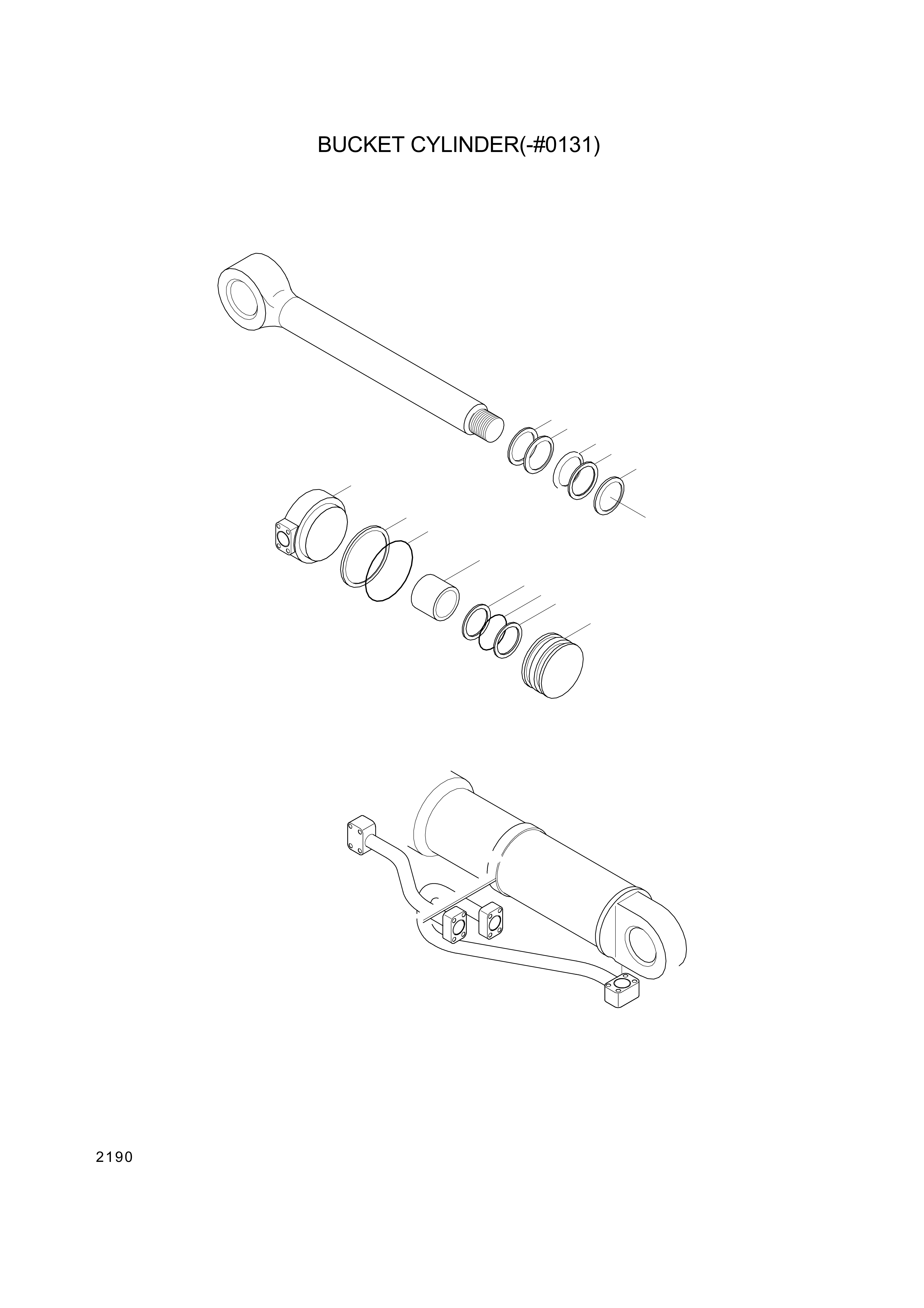 Technical drawing of Hyundai Construction Equipment 31Y2-03380 BAND ASSY-LH with dimensions and layout