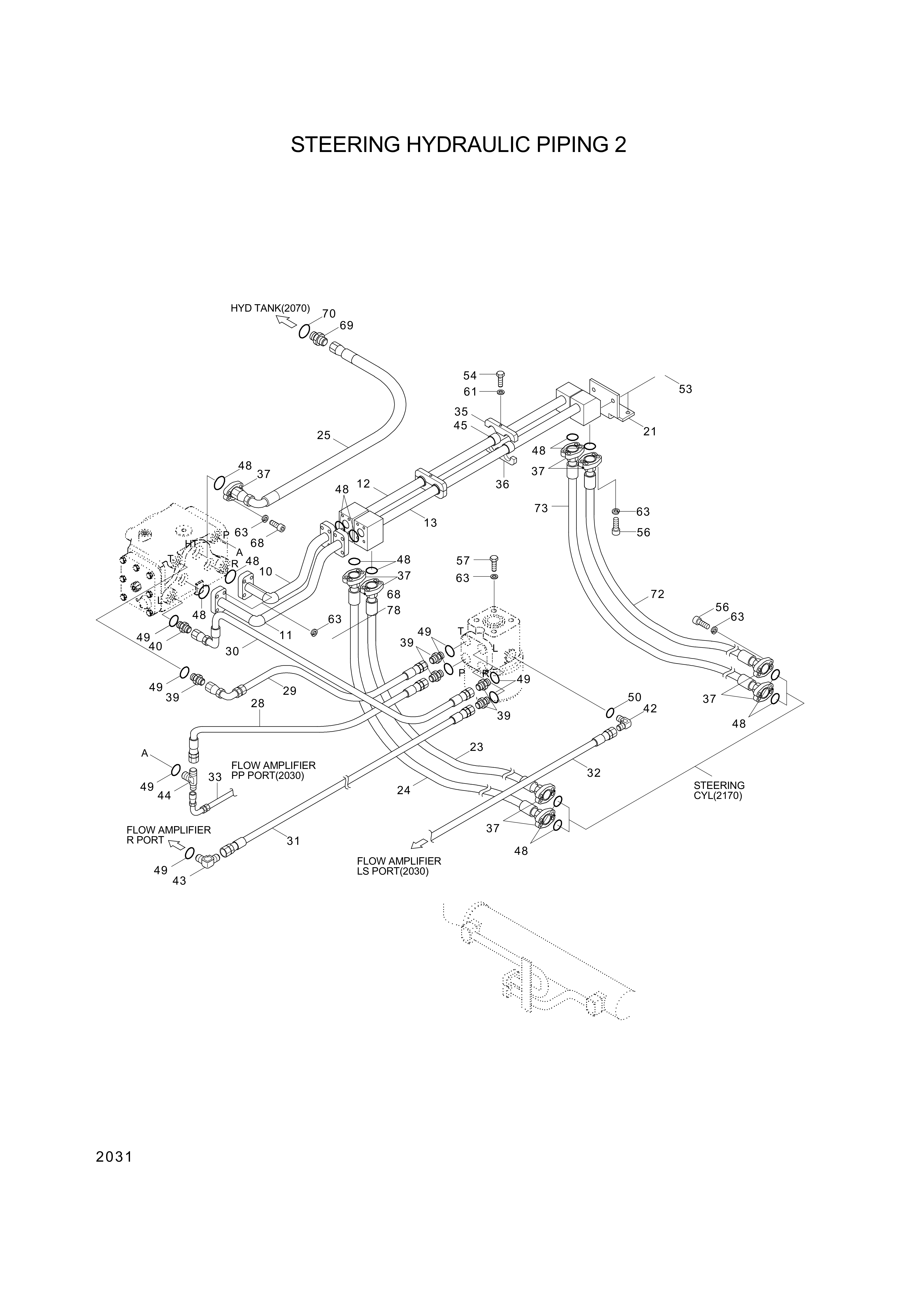 drawing for Hyundai Construction Equipment 31L6-01151 - PLATE (figure 1)