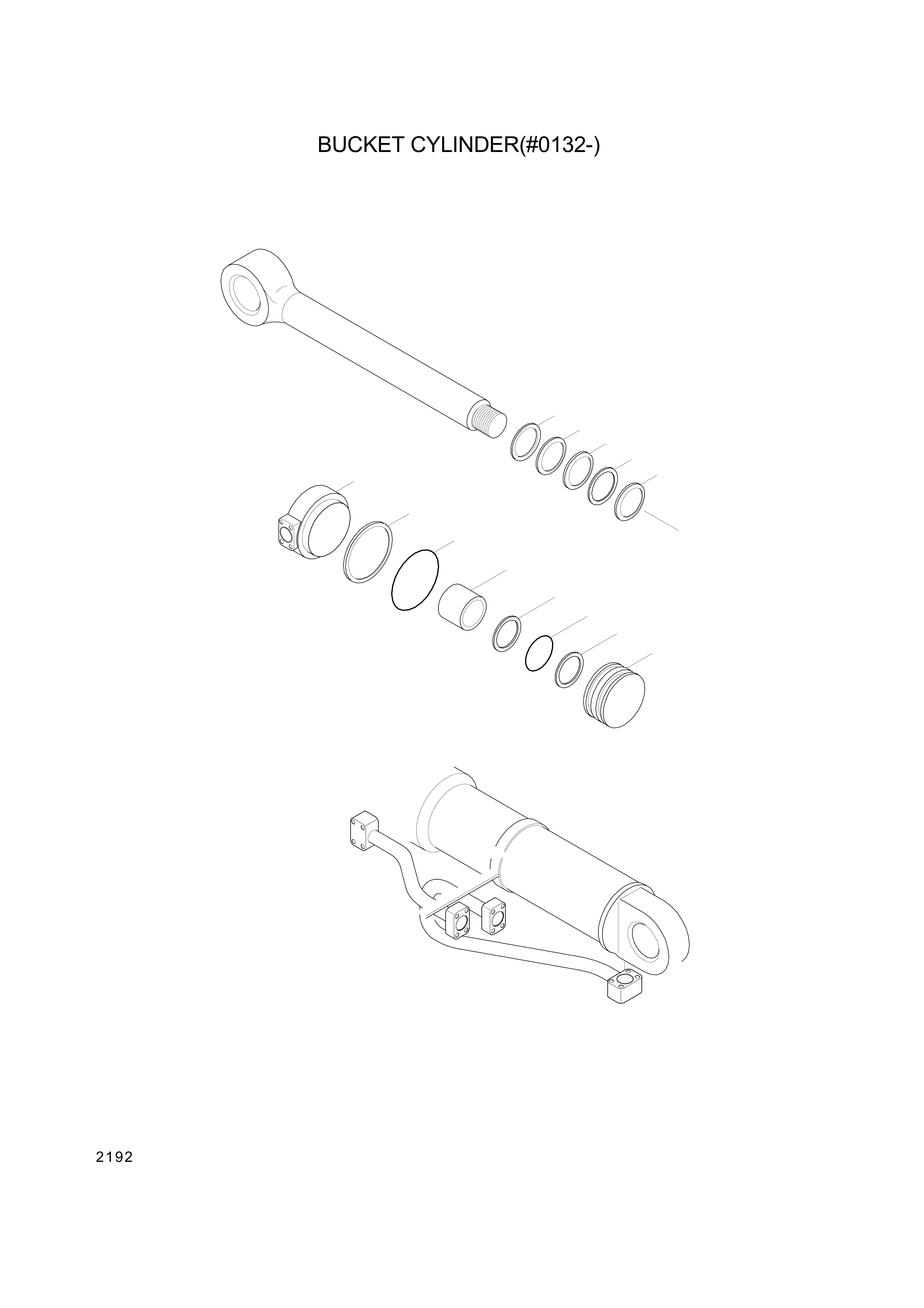drawing for Hyundai Construction Equipment 31Y2-03380 - BAND ASSY-LH (figure 3)