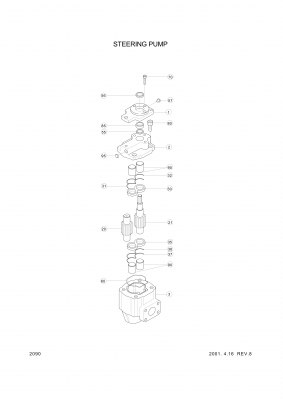 drawing for Hyundai Construction Equipment ZUAH-00686 - SEAL (figure 3)