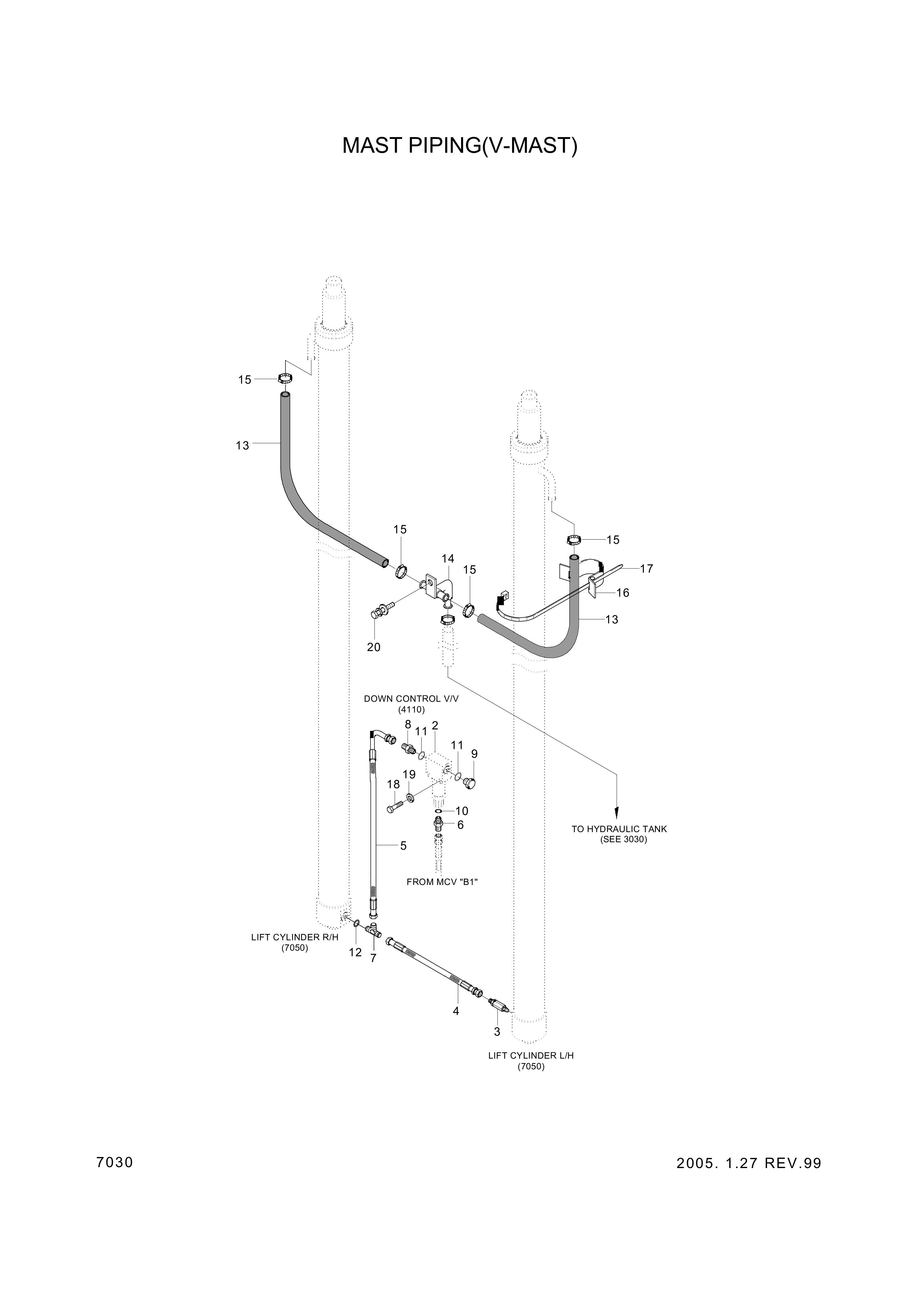 drawing for Hyundai Construction Equipment 35FF-80040 - CONNECTOR (figure 1)