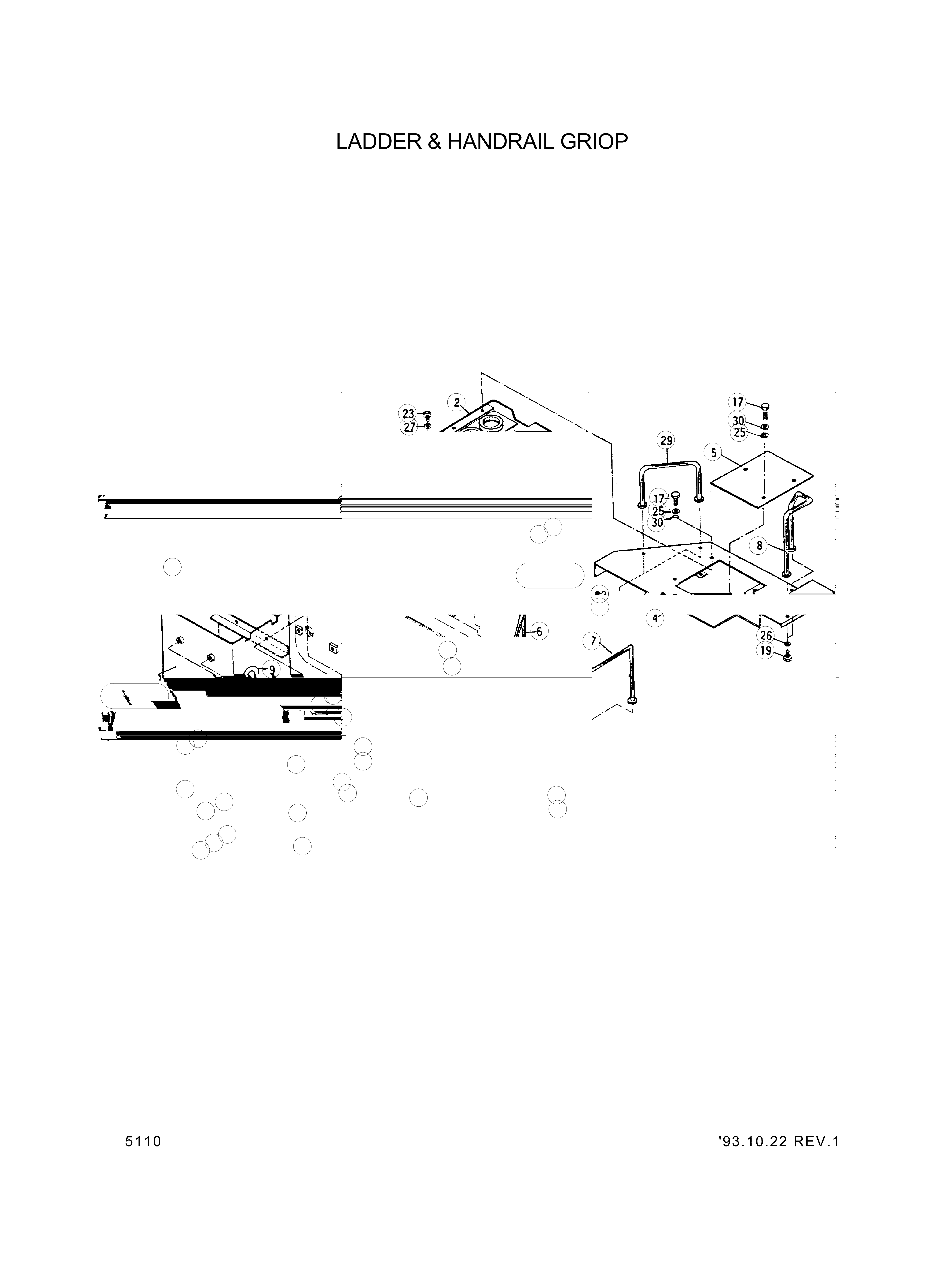 drawing for Hyundai Construction Equipment 000135 - BOLT-HEX (figure 1)