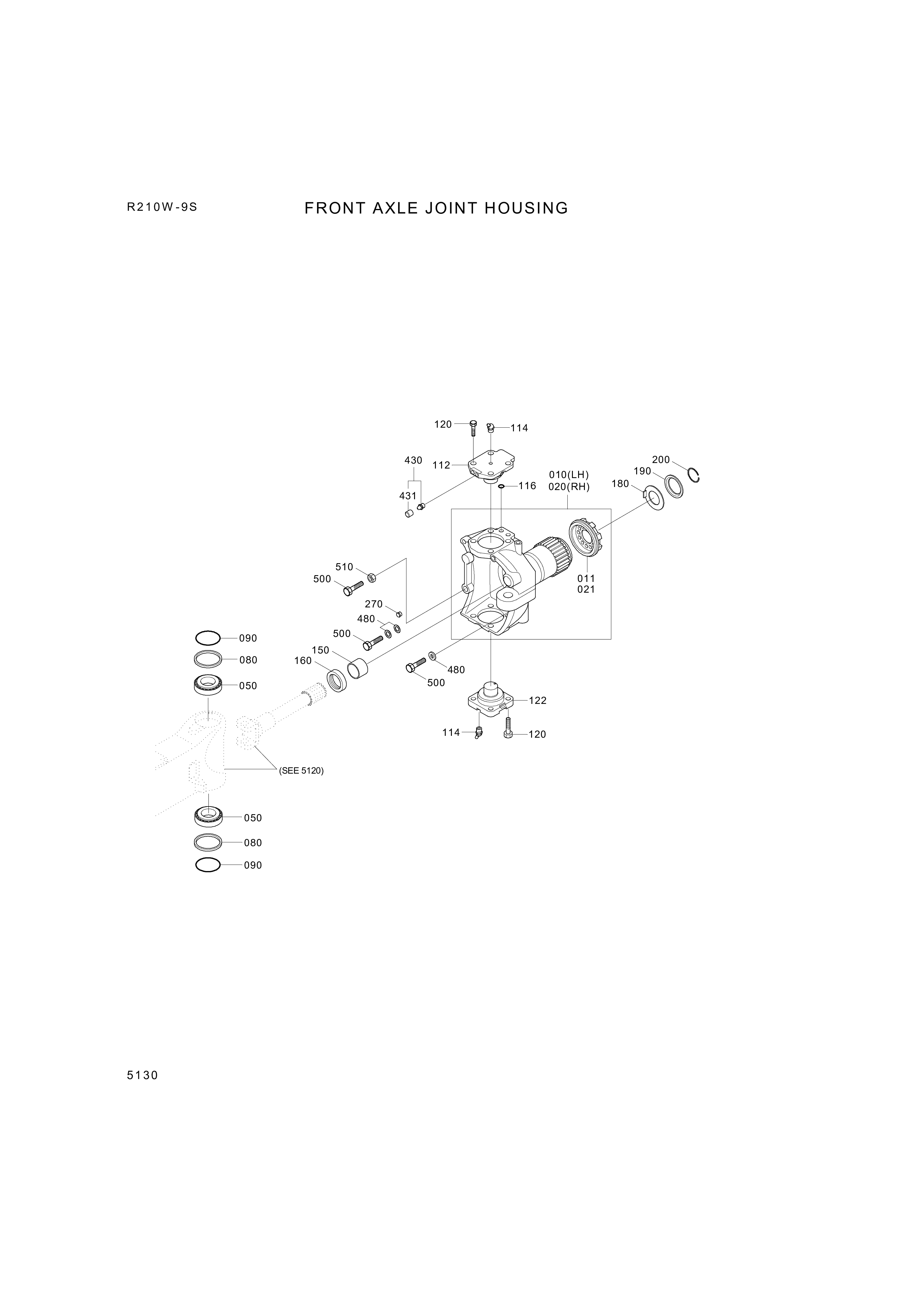 drawing for Hyundai Construction Equipment ZGAQ-03230 - PIN-BEARING (figure 3)