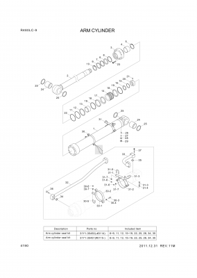 drawing for Hyundai Construction Equipment 31YC-31490 - BAND (figure 3)