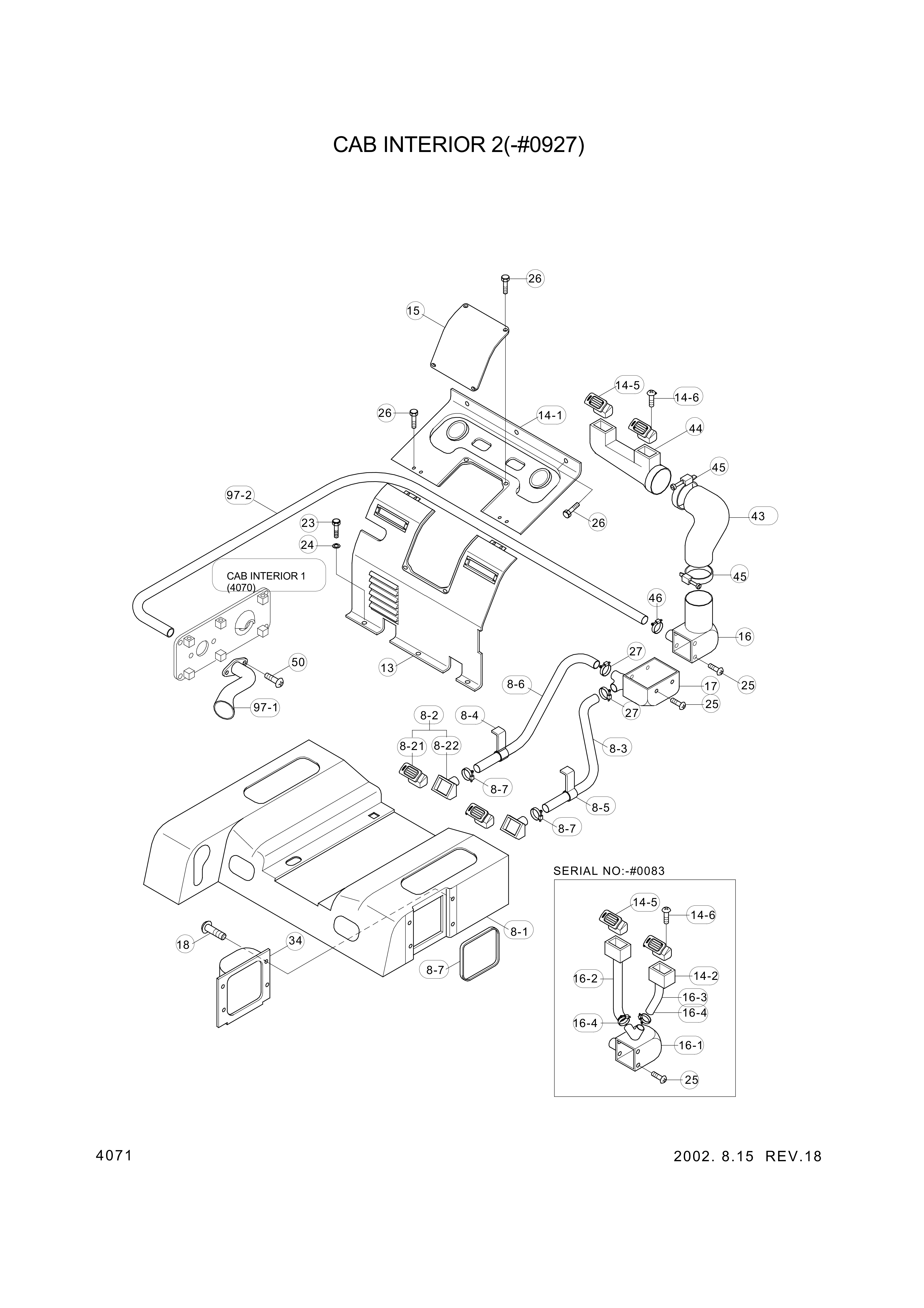 drawing for Hyundai Construction Equipment S151-030906 - BOLT-TAP (figure 4)