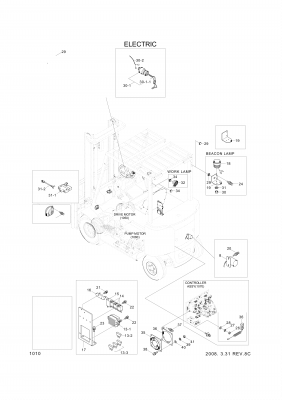 Technical drawing of Hyundai Construction Equipment S161-040452 BOLT-CROSS RD with dimensions and layout (figure 2)