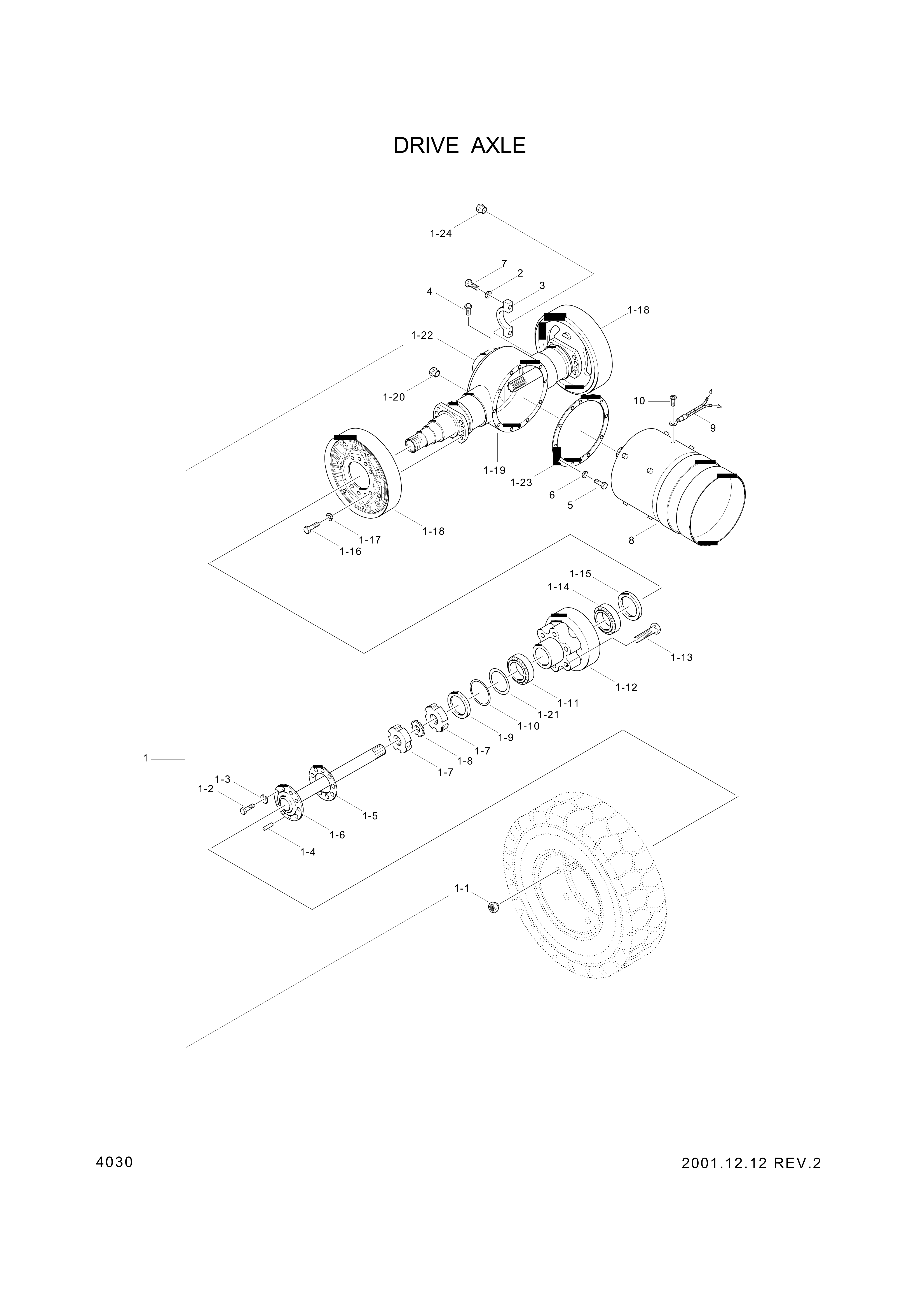 drawing for Hyundai Construction Equipment 235110000 - WASHER (figure 1)