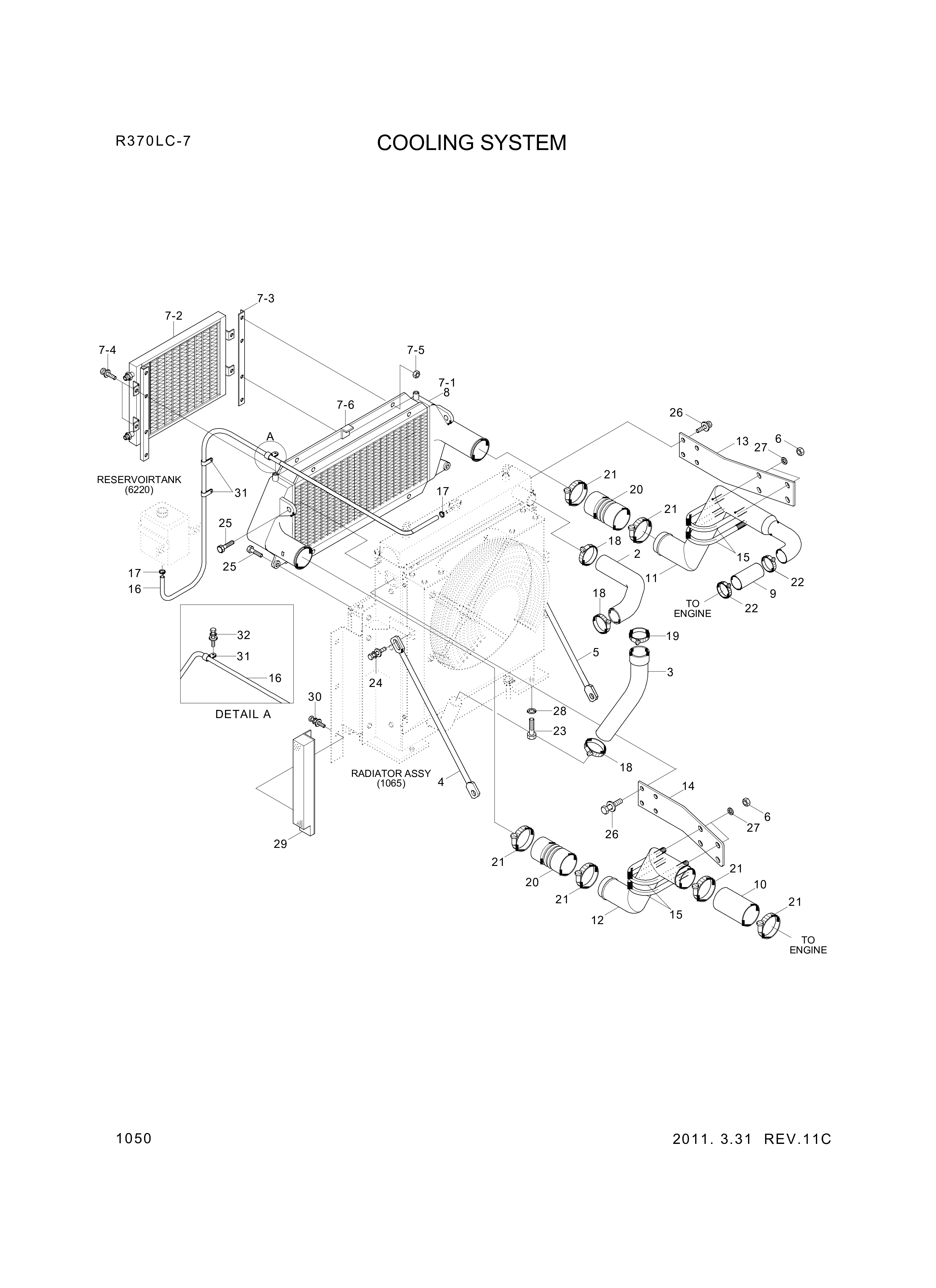 drawing for Hyundai Construction Equipment S572-850006 - CLAMP-WIRE (figure 4)