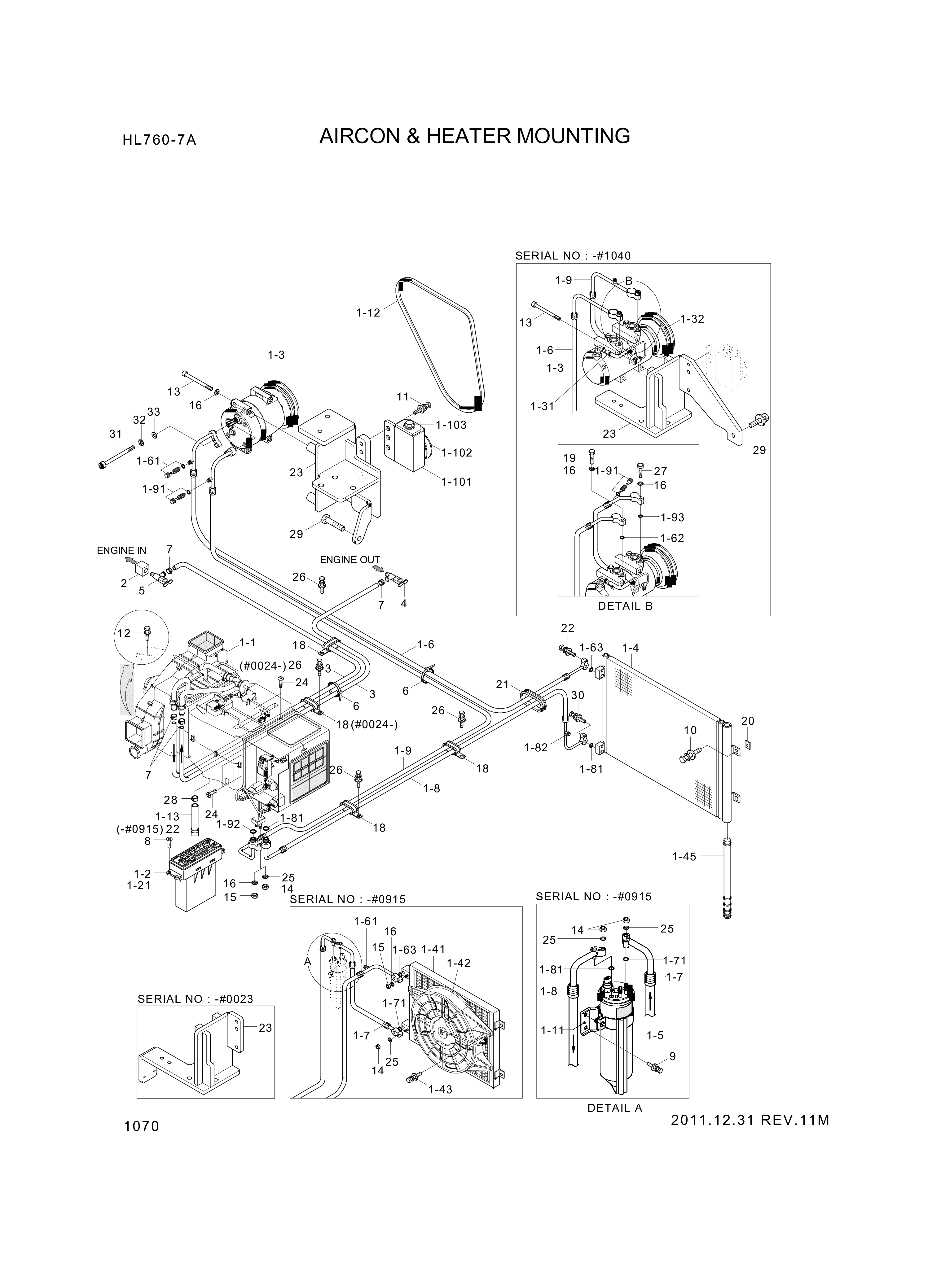 Technical drawing of Hyundai Construction Equipment S403-082004 WASHER-PLAIN with dimensions and layout (figure 3)