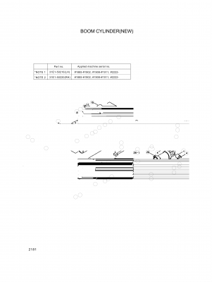 drawing for Hyundai Construction Equipment 31YC-11110 - BUSHING-PIN (figure 2)