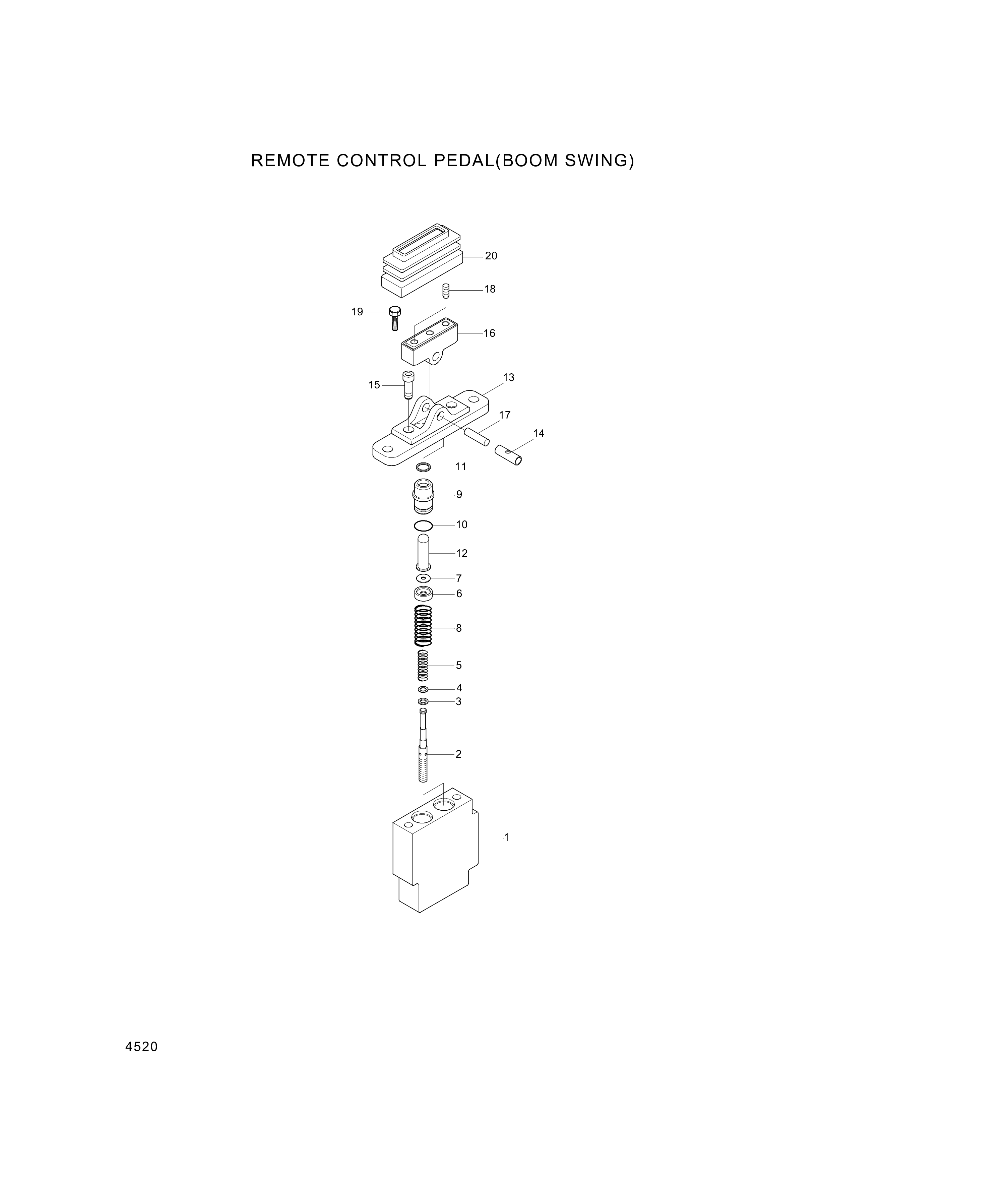 drawing for Hyundai Construction Equipment XKAY-00706 - ROD-PUSH (figure 3)