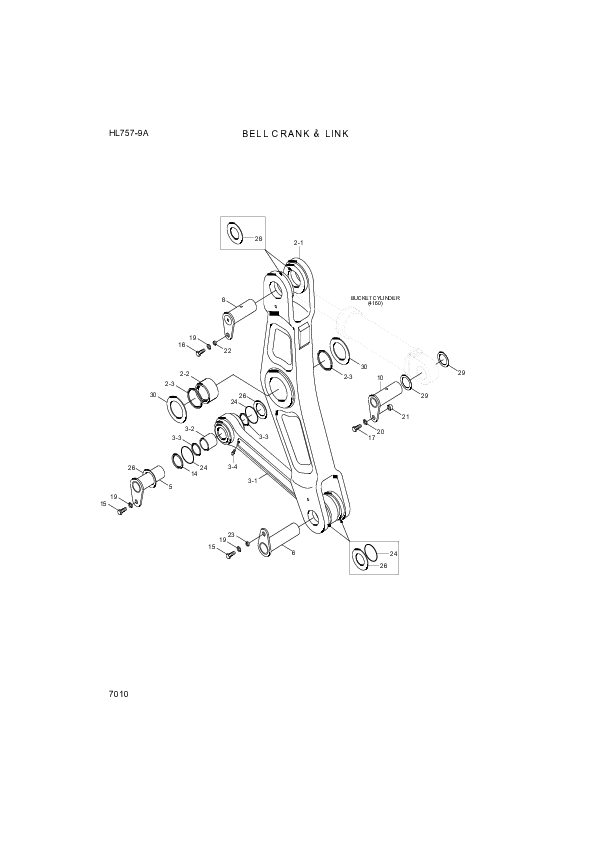 drawing for Hyundai Construction Equipment S391-110220 - SHIM-ROUND 1.0 (figure 5)